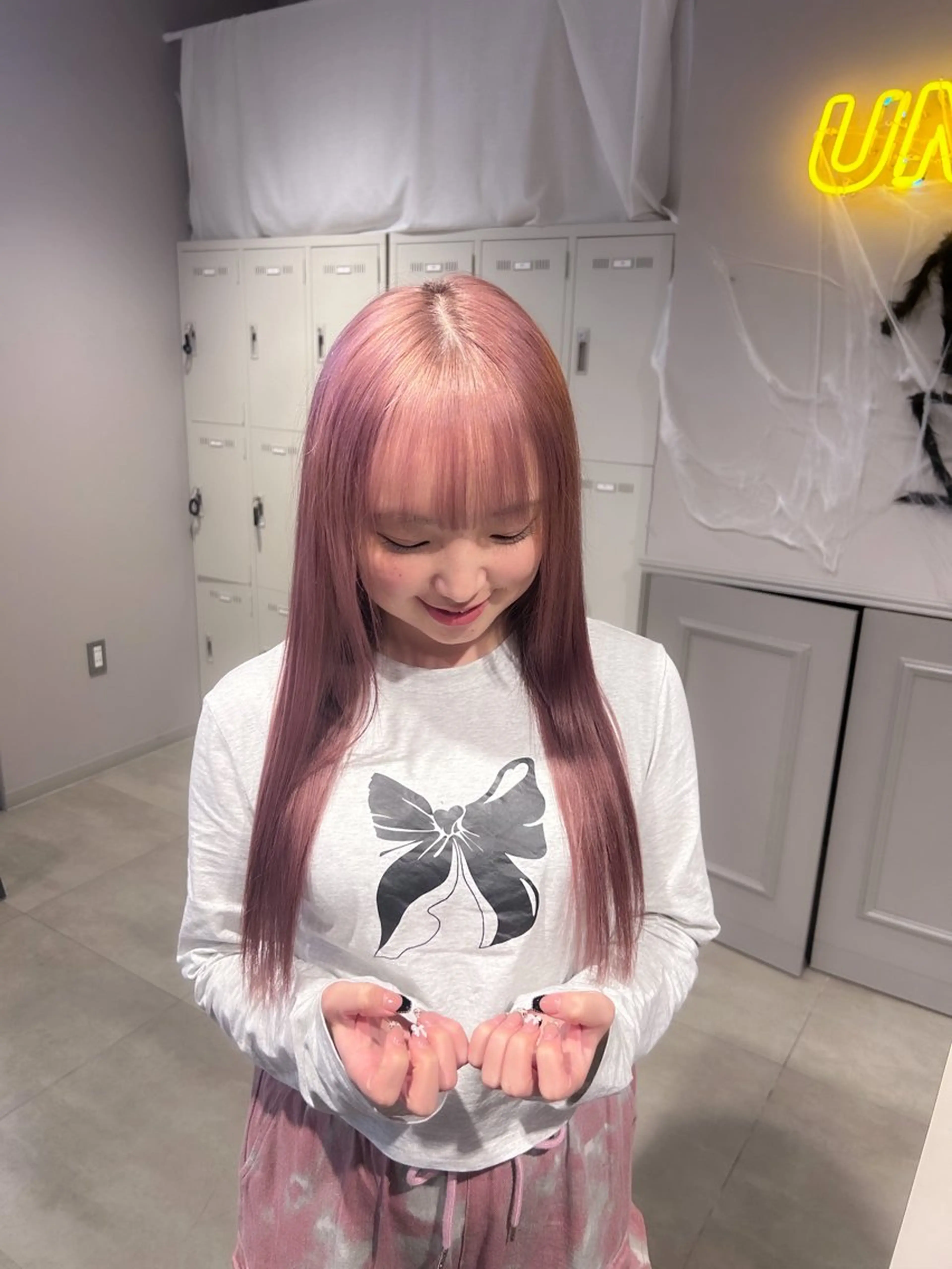 ロング カラー パーマ ヘアアレンジ メンズ キッズ 横浜美容室 RIKAのヘアスタイル