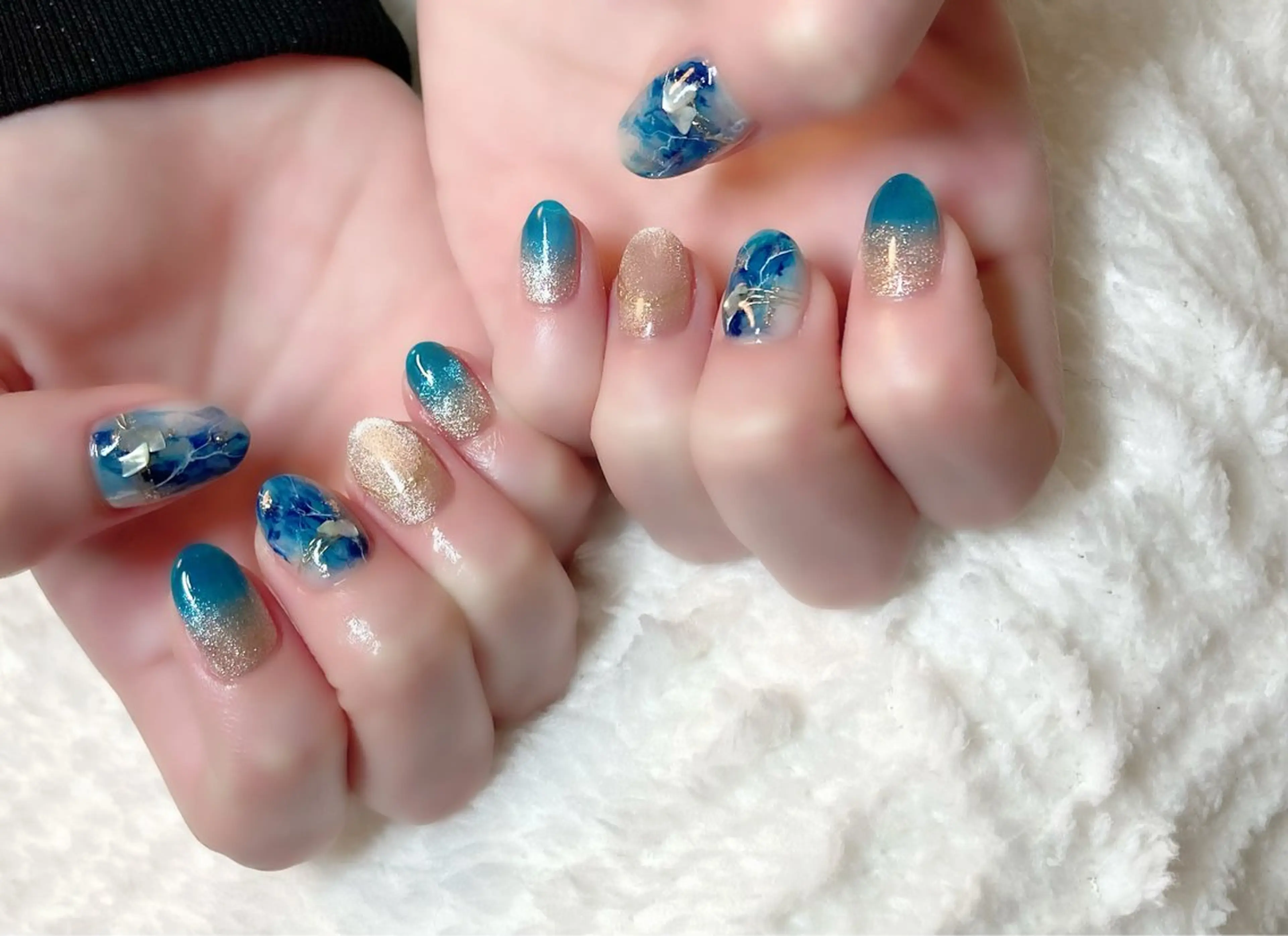 ネイル 持ち込み ハンドネイル 市川駅 ✿中津のネイルデザイン