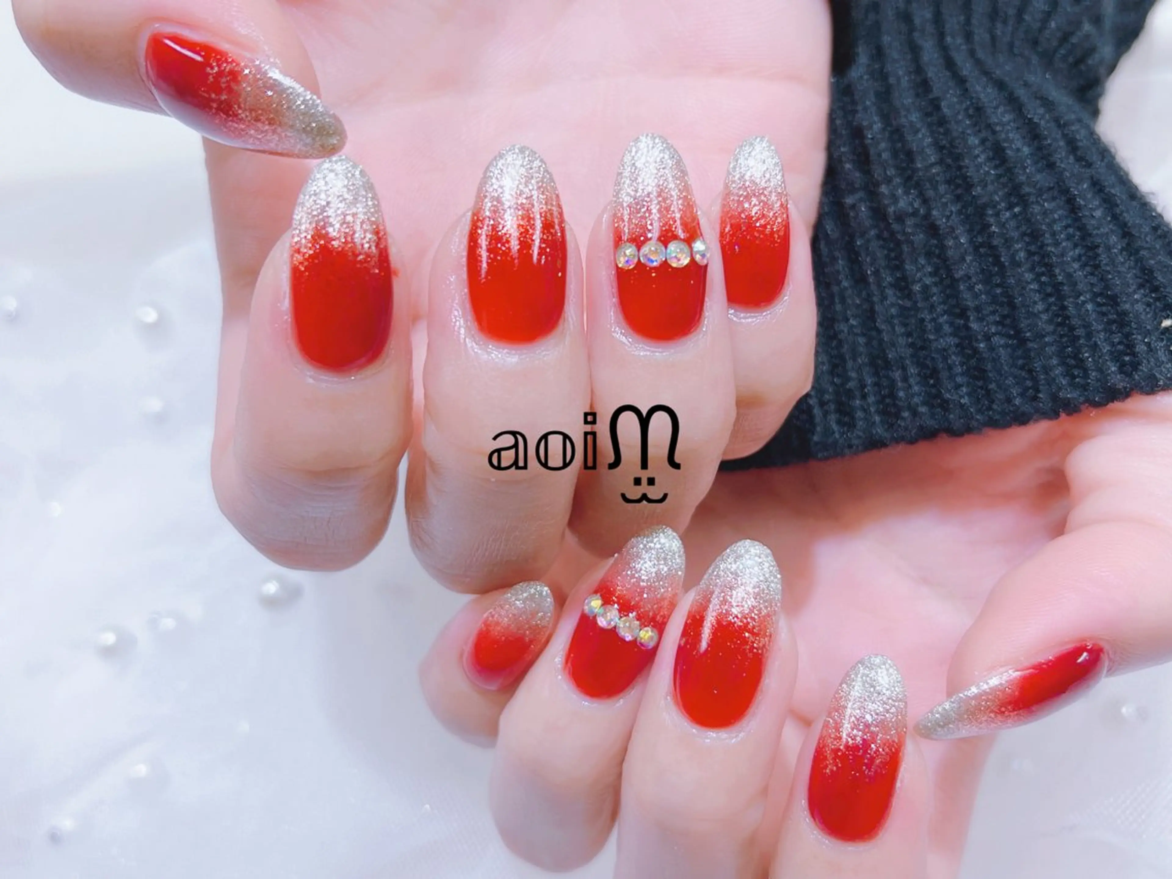 ネイル 葵うさぎ所属・葵うさぎ AIのネイルデザイン