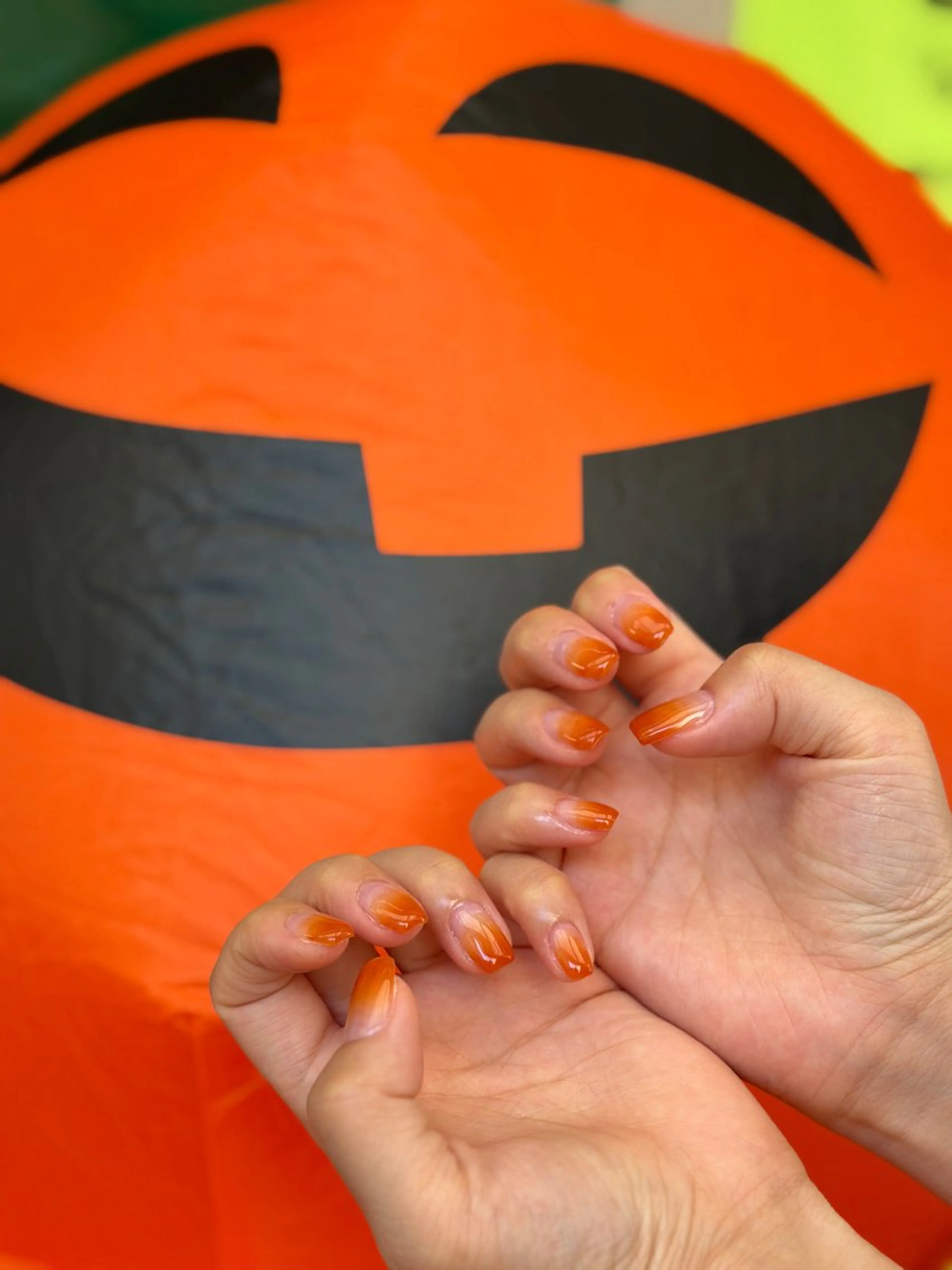 ネイル ハロウィン ハンドネイル フットネイル nail salon  ∞ mikanal ∞所属・nailsalon ∞ ﾐｶﾅﾙ ∞のネイルデザイン