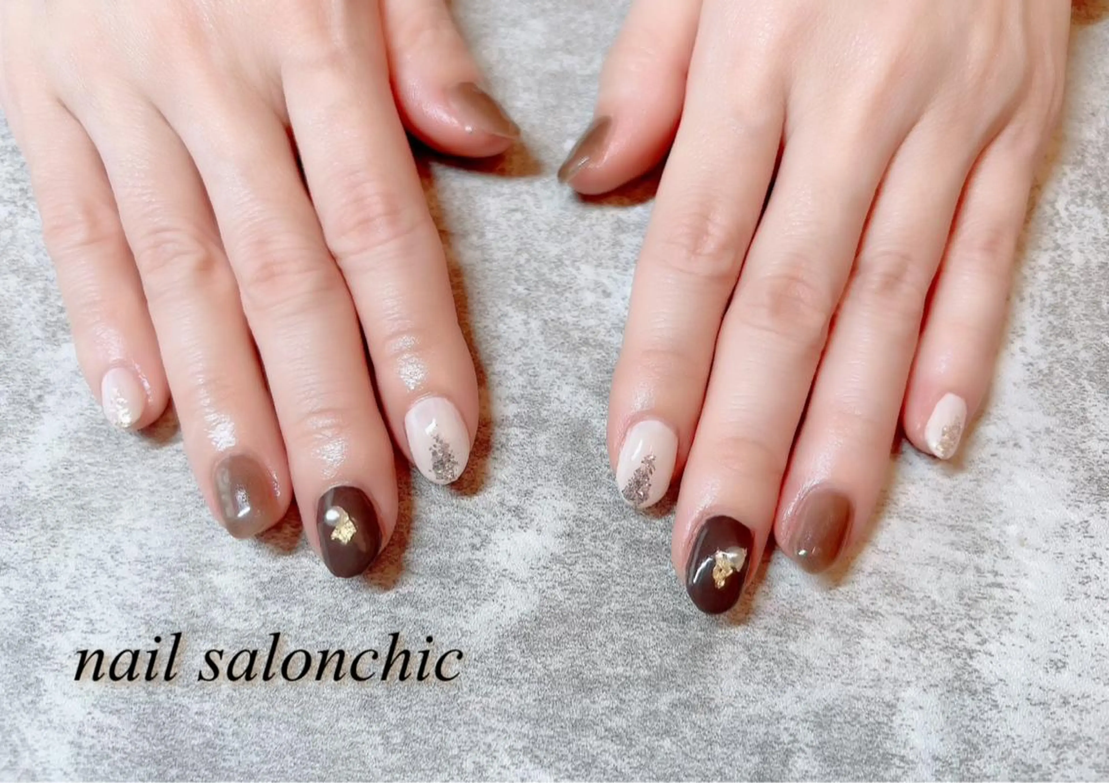 ネイル ハンドネイル nail salon chicのネイルデザイン