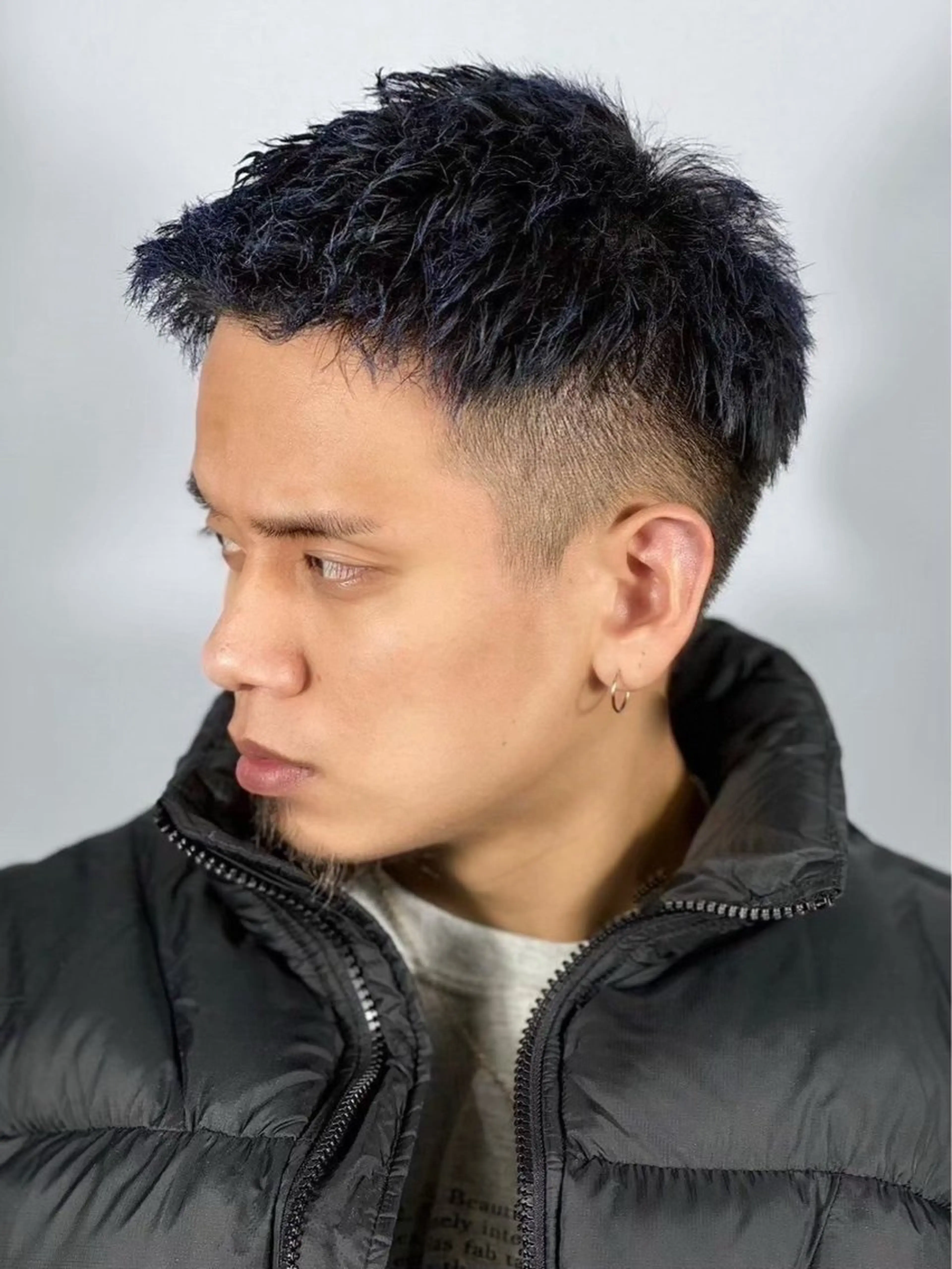 ショート カラー ヘアアレンジ メンズ プレミアムバーバー新宿店所属・⚡️メンズ特化⚡️ 倉林 隼大のヘアスタイル