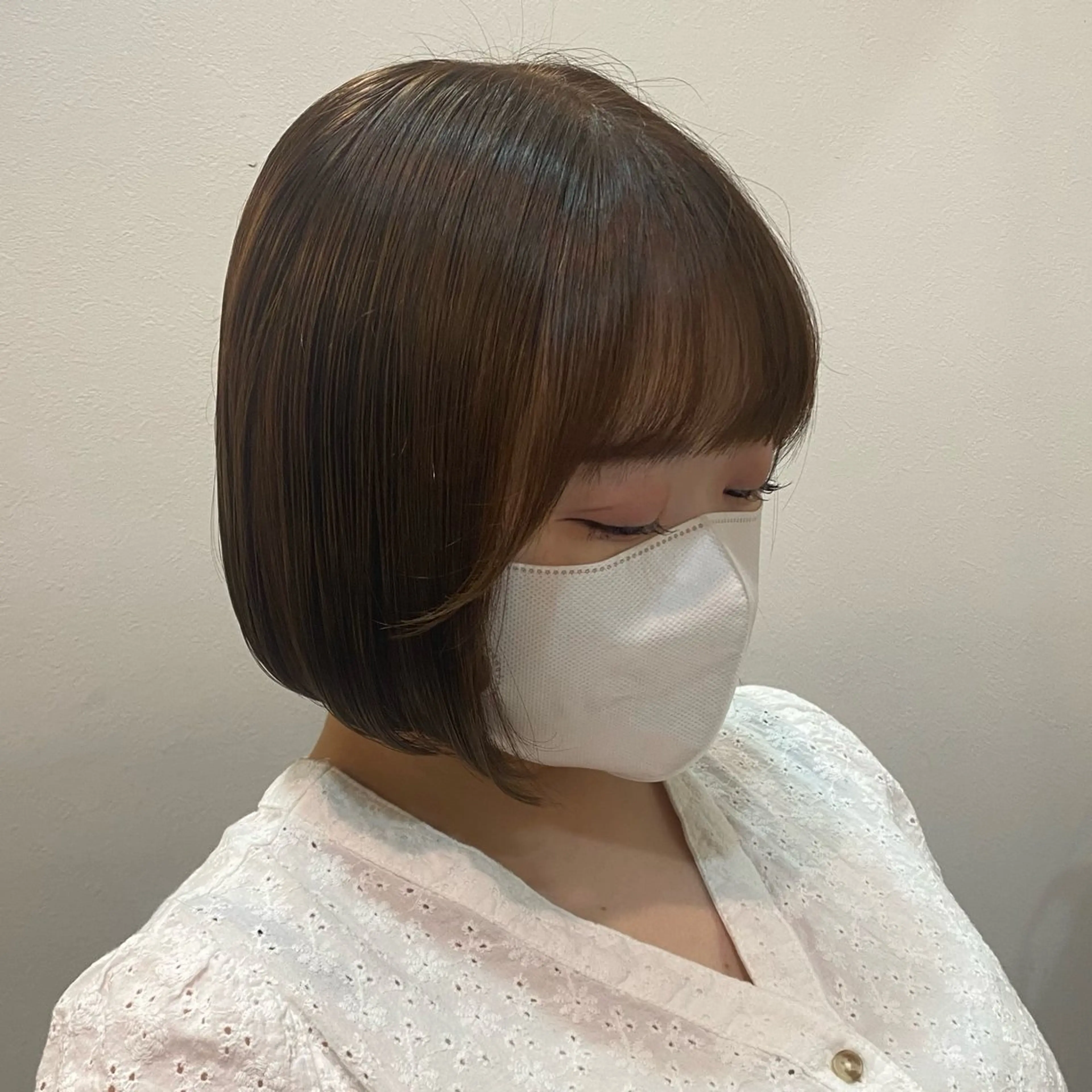 ショート カラー 惣木 菜穂のヘアスタイル