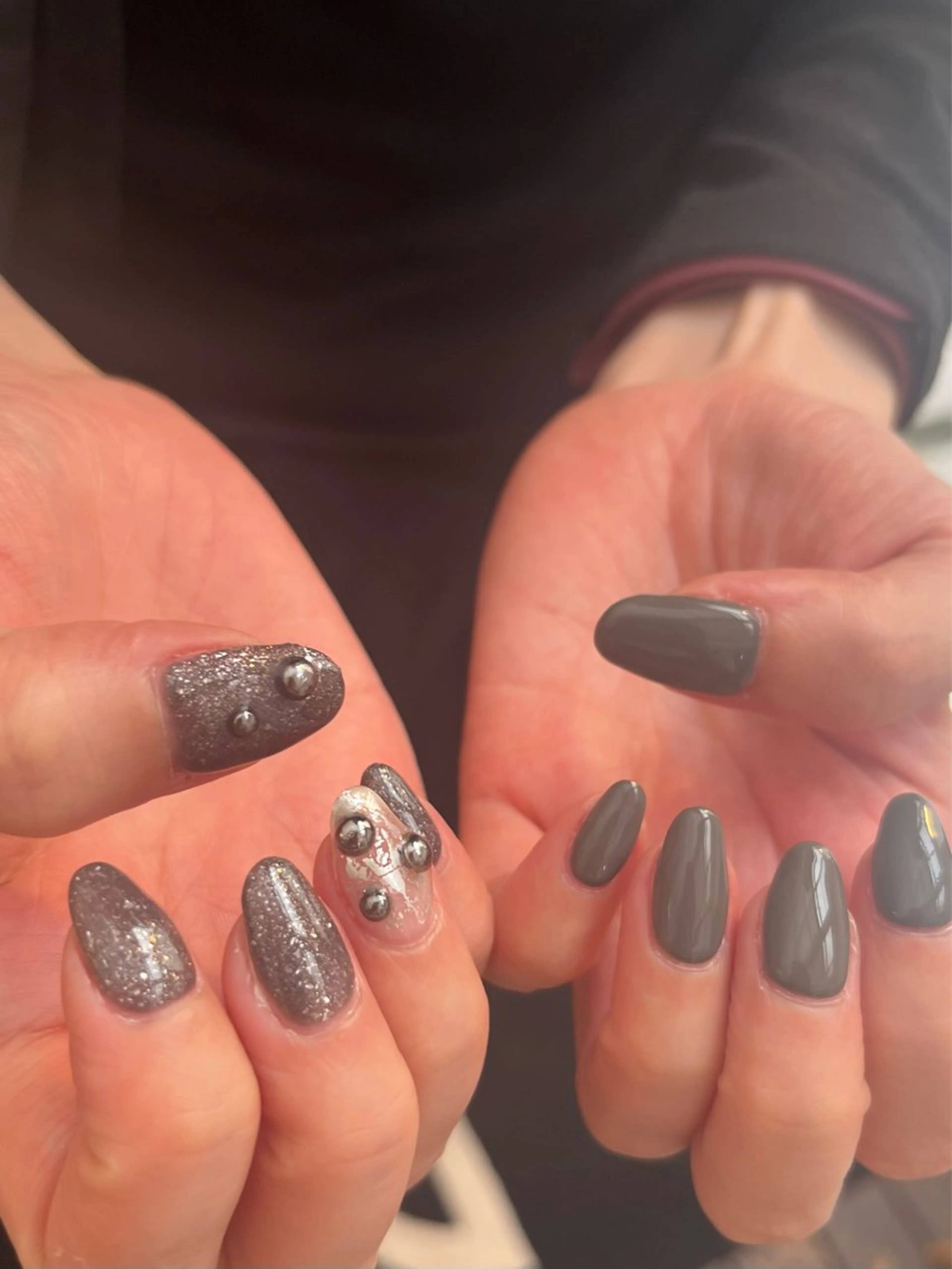 ネイル ワンカラーネイル ハンドネイル 鈴木 ゆうかのネイルデザイン