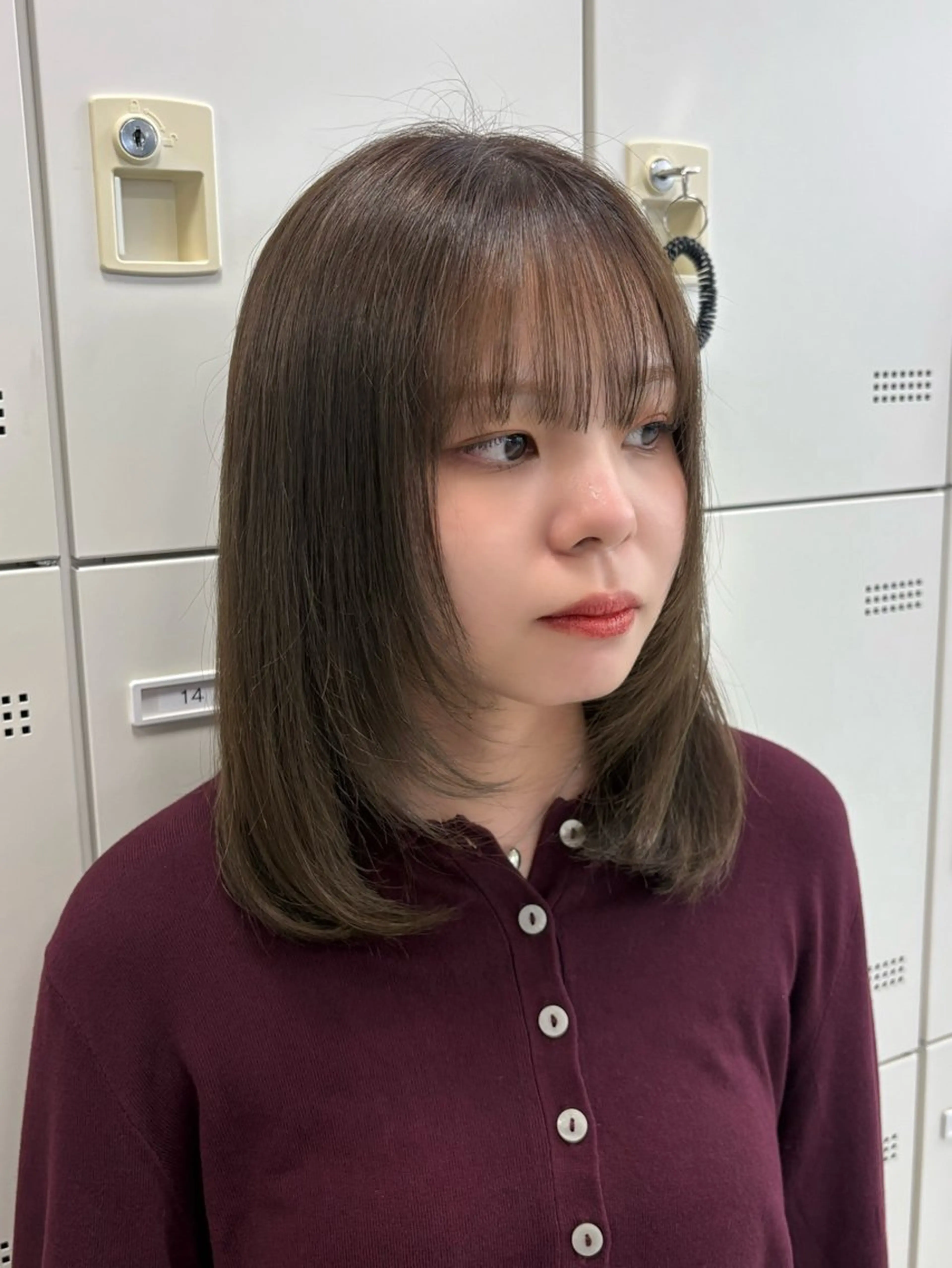 ミディアム カラー ヘアカラー トリートメント 似合わせヘア🪽 riko🐈‍⬛のヘアスタイル