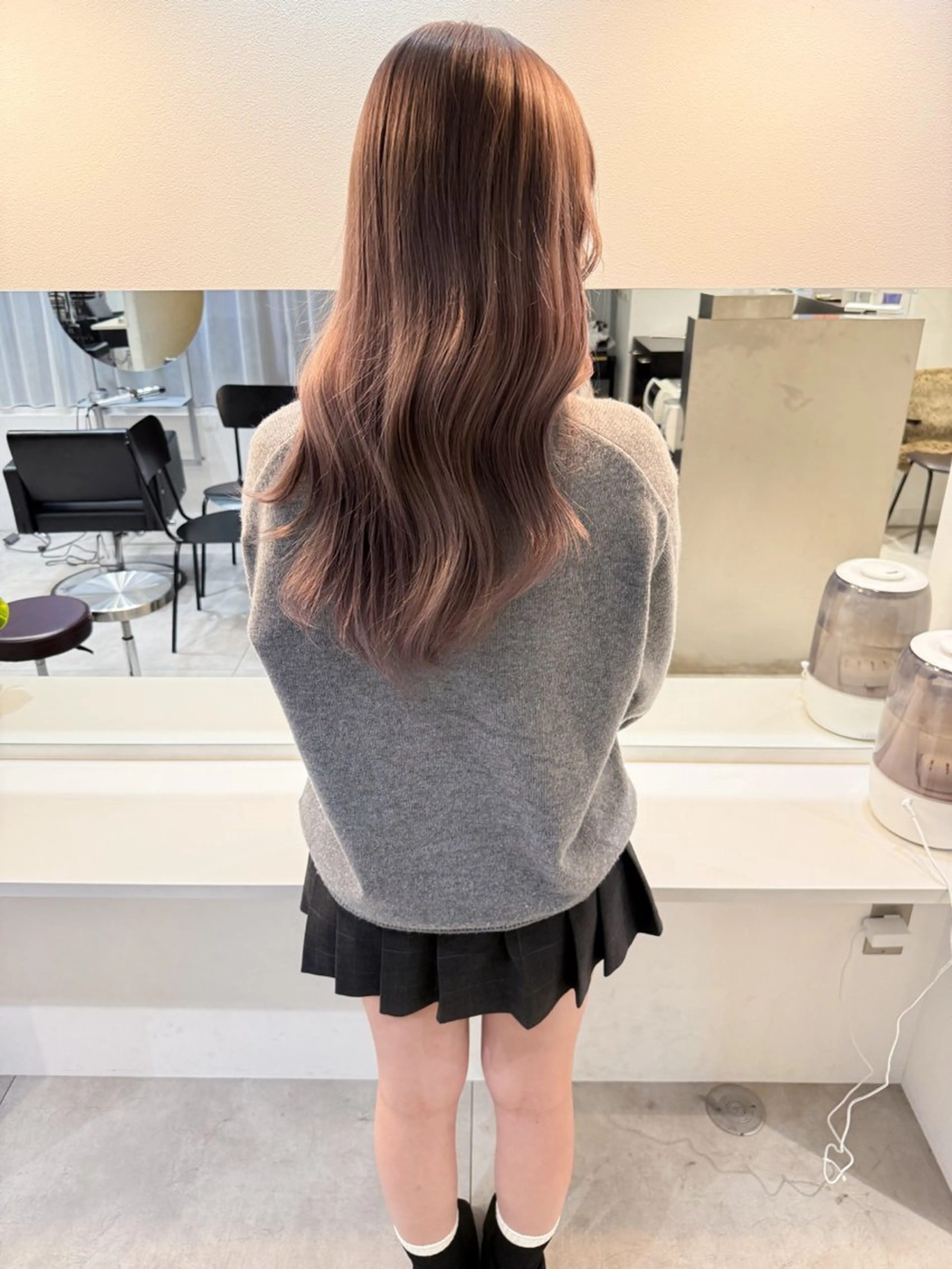 ロング カラー ヘアカラー トリートメント ヘッドスパ ヘアセット 艶髪ブリーチ 永井竜也のヘアスタイル