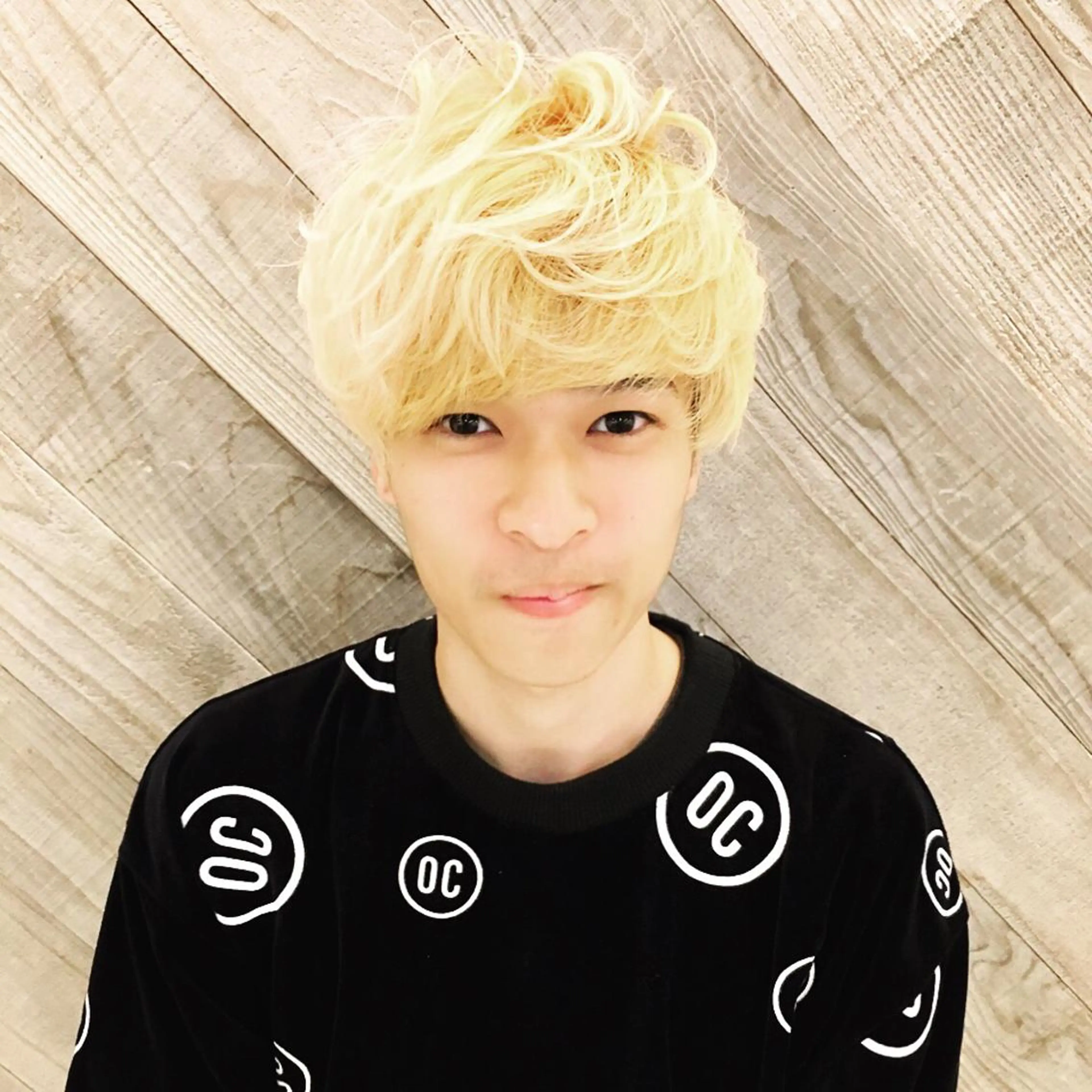 ショート カラー メンズ 店長　鍜治本 颯太のヘアスタイル
