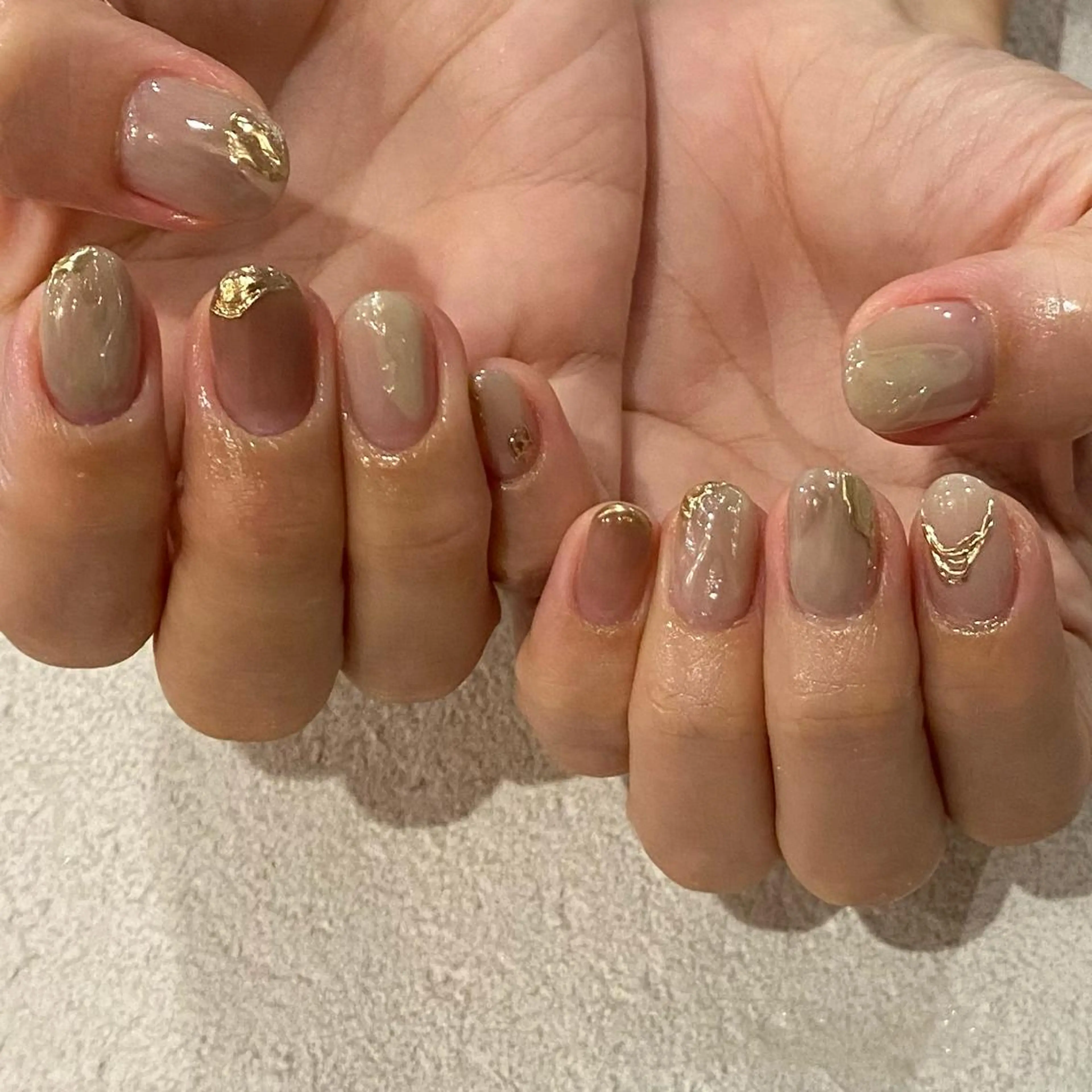 ネイル ハンドネイル SUN NAIL reikaのネイルデザイン