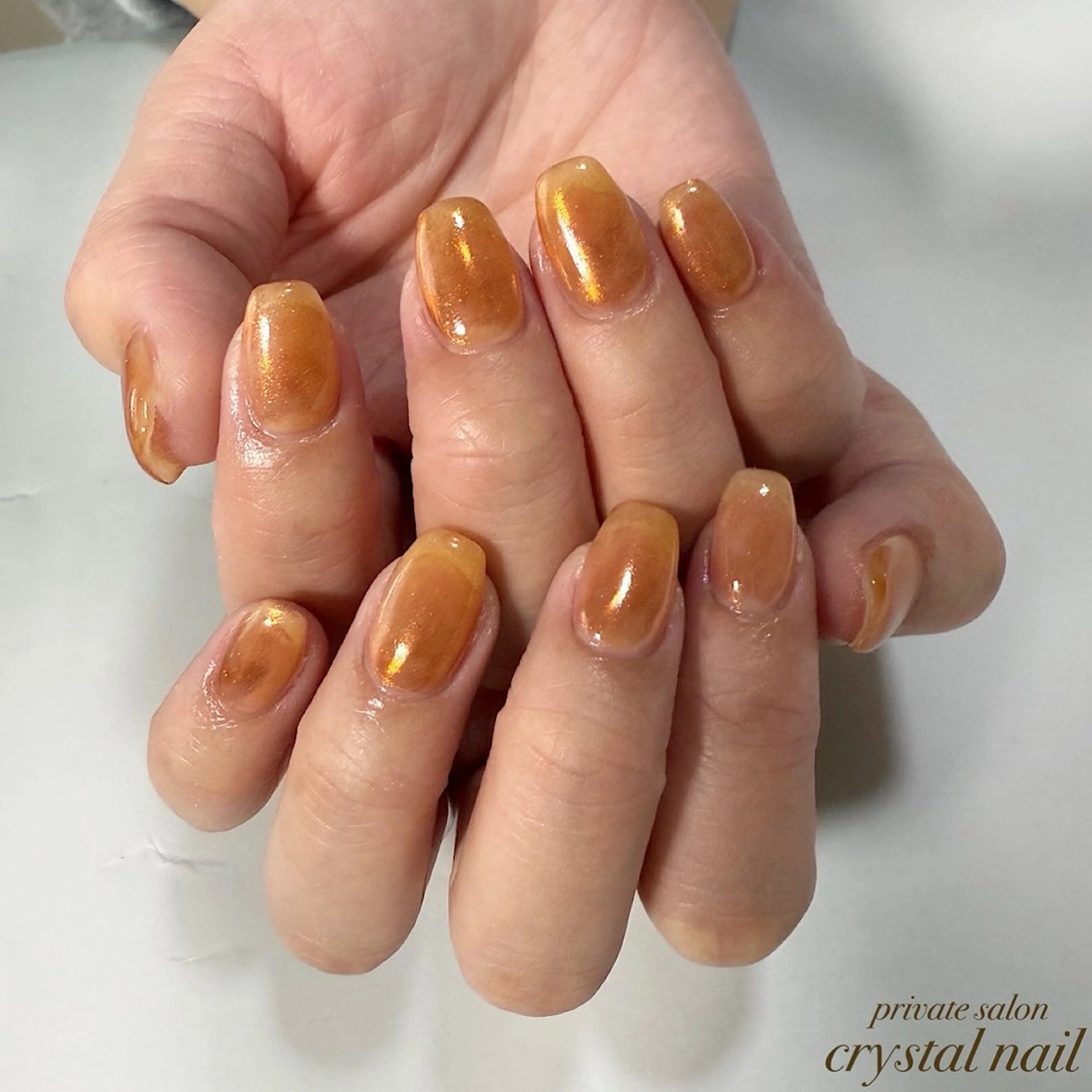 ネイル ミラーネイル Crystal Nailのネイルデザイン
