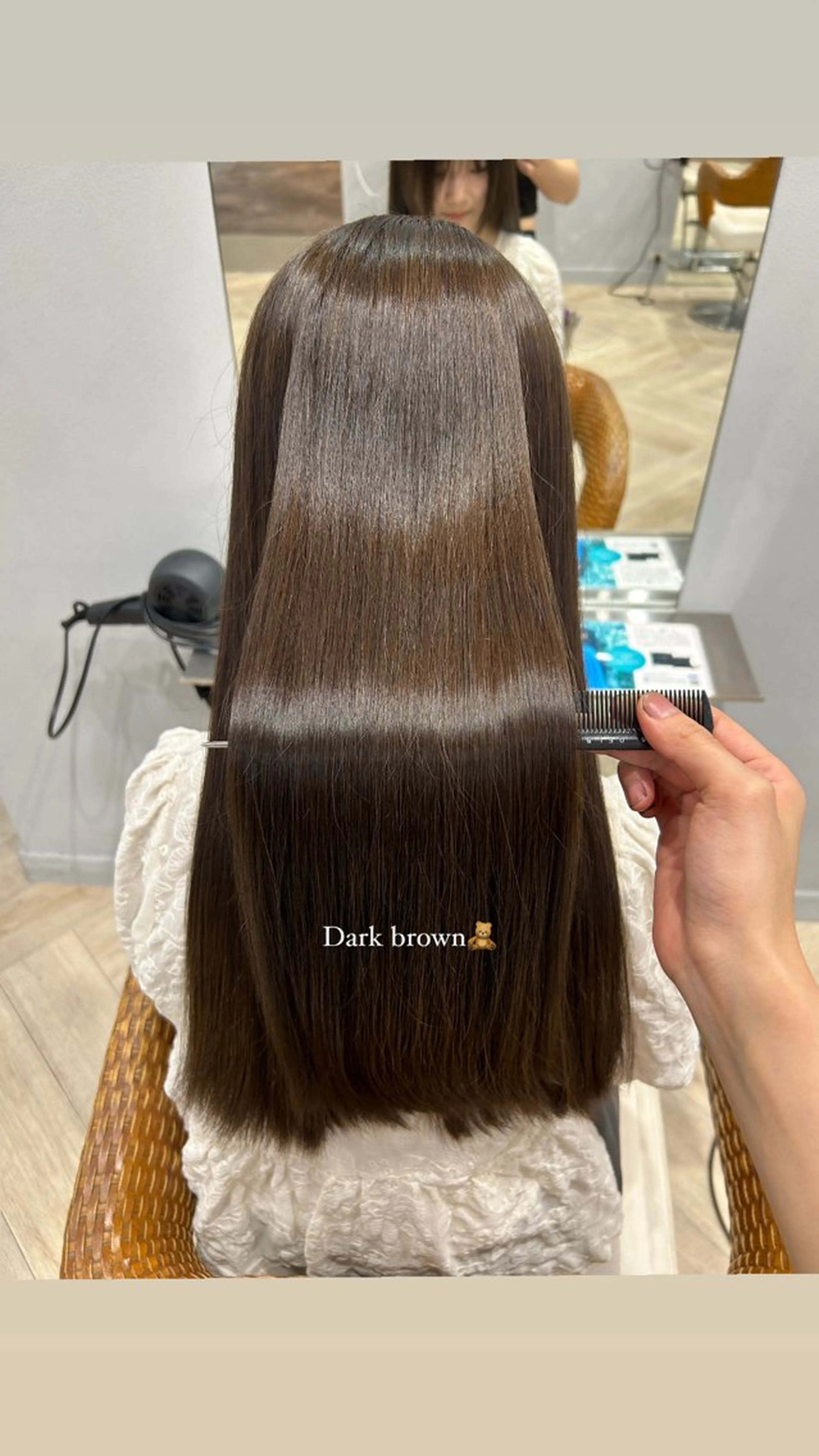 ロング カラー 柴田 千春のヘアスタイル