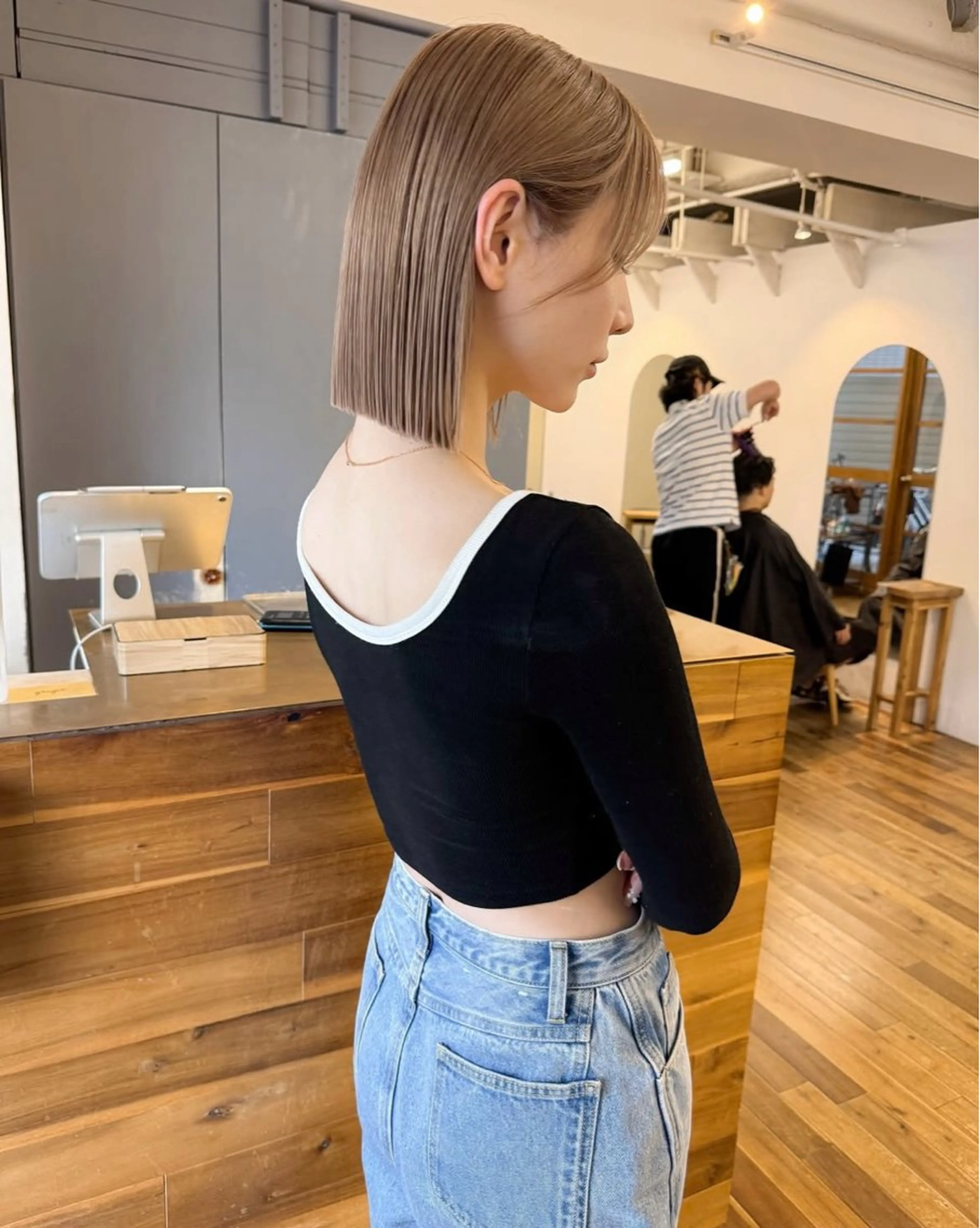 ミディアム ヘアカラー siro所属・siro meruのヘアスタイル