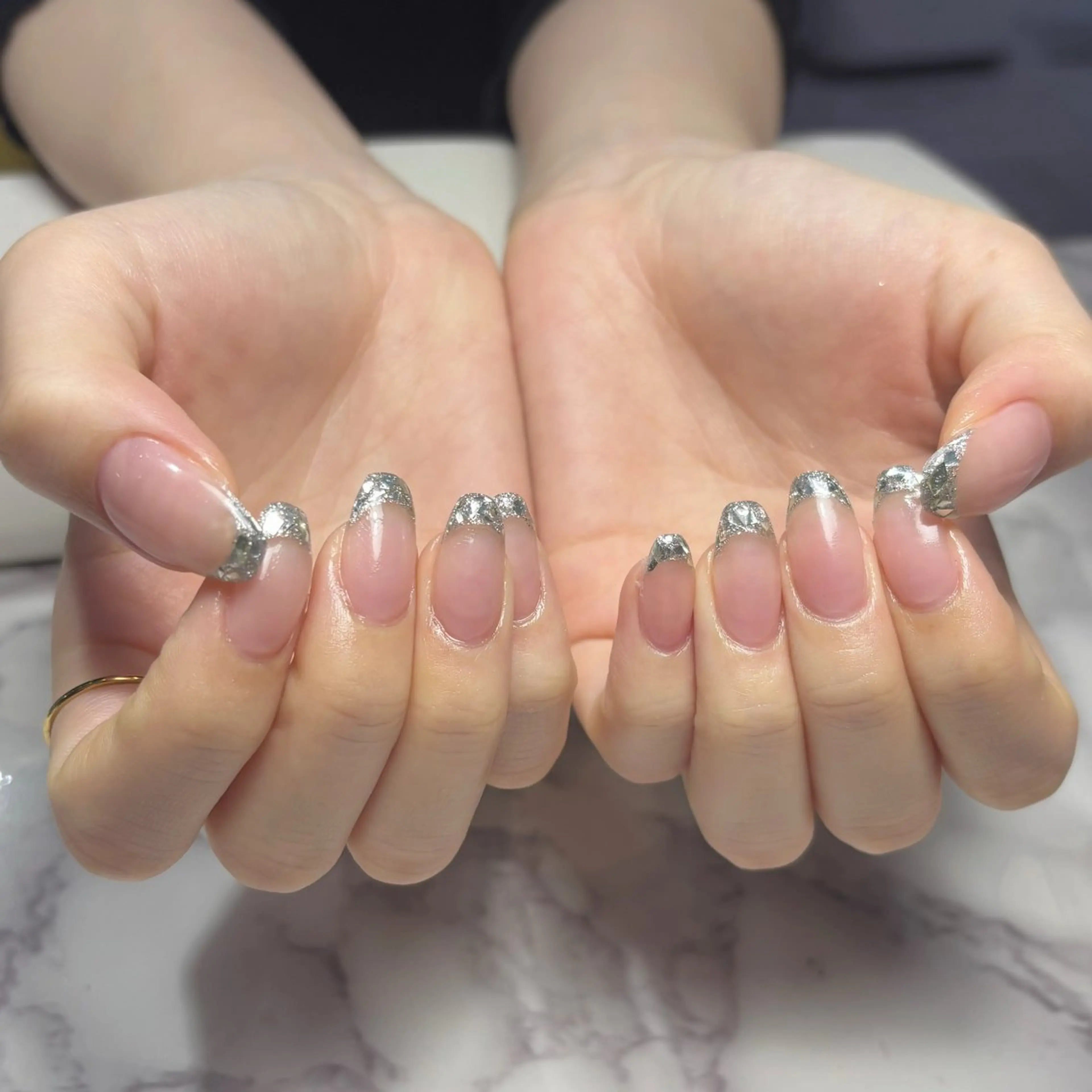 ネイル ハンドネイル tumake🫧 Ayuri🩵のネイルデザイン
