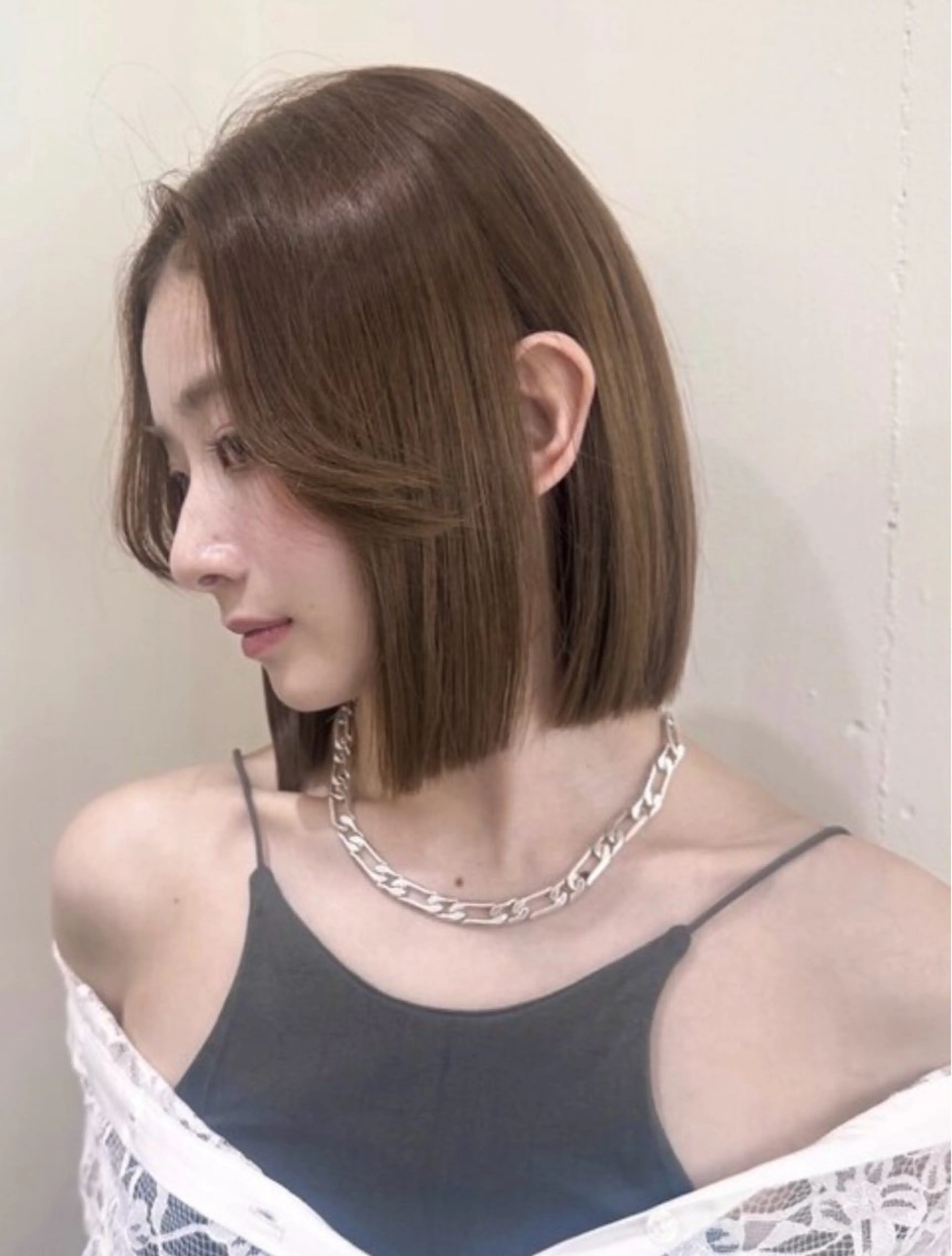ミディアム Côte所属・レイヤー/ボブカット ゆい/Côte表参道のヘアスタイル