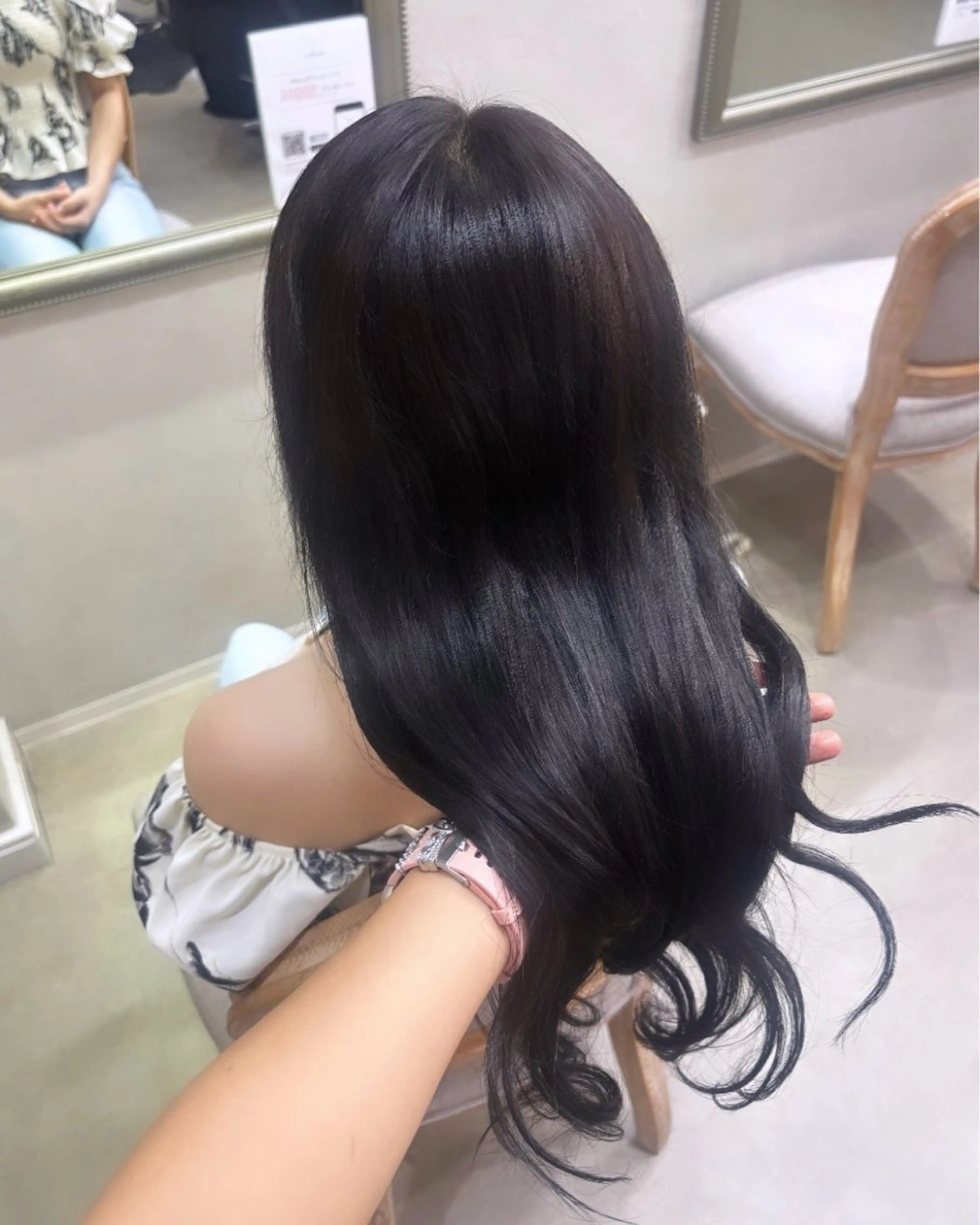 ロング カラー ブラウンカラー ダークブラウン La  Blanche所属・🩰大宮/艶カラー uta🩰のヘアスタイル