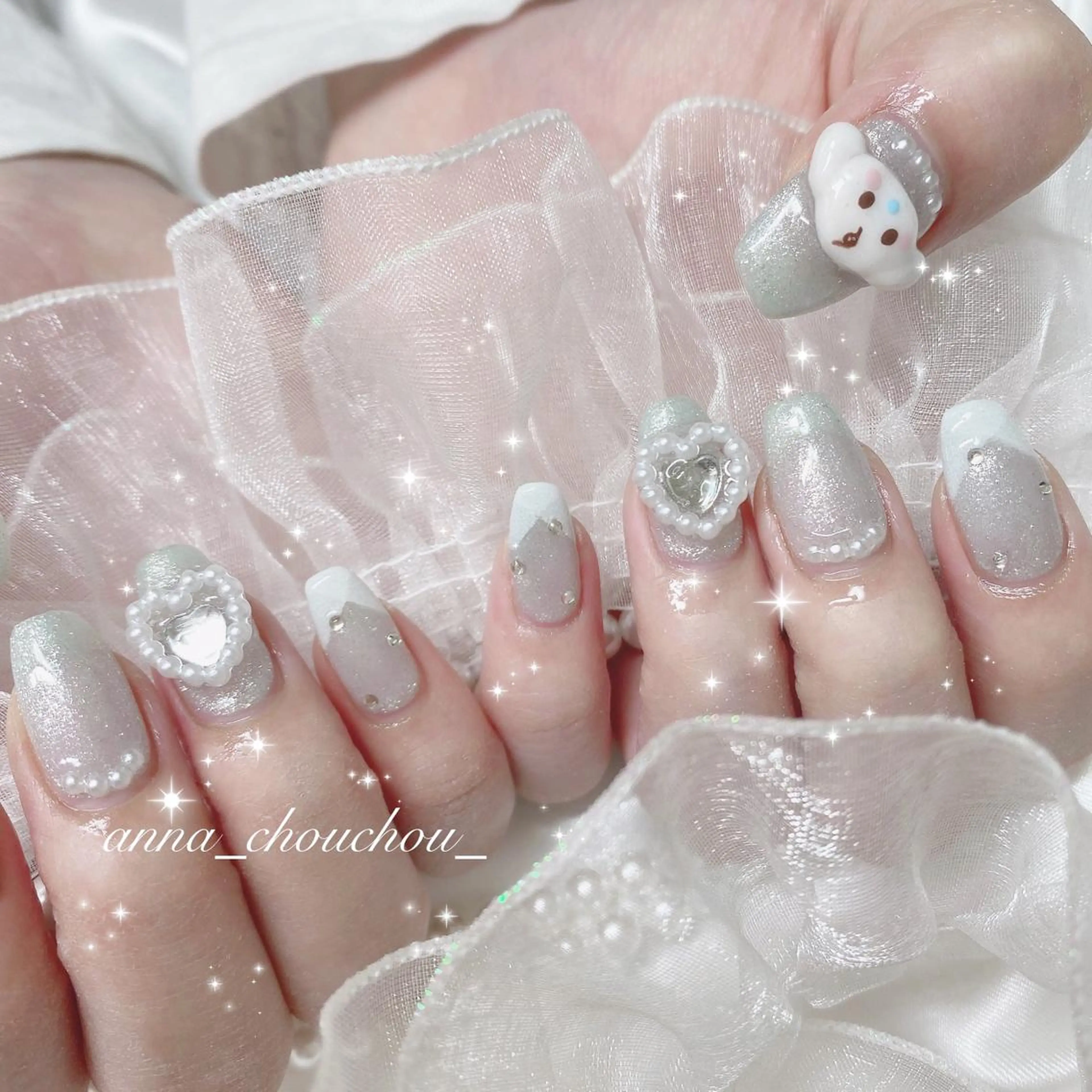 ネイル ハンドネイル Anna Sano⭐️のネイルデザイン