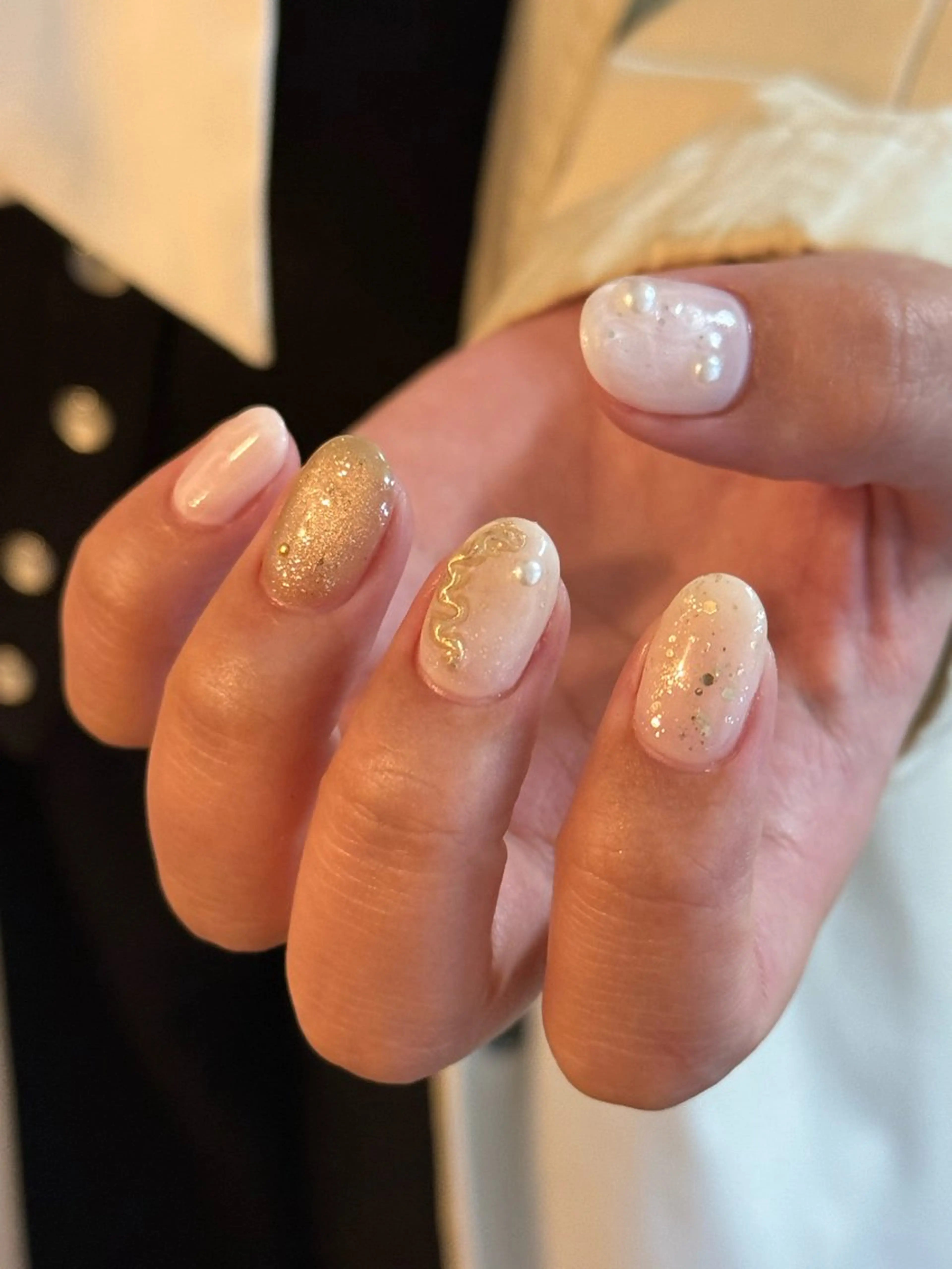 ネイル 持ち込み ハンドネイル Black sheep.所属・Fujimori .のネイルデザイン