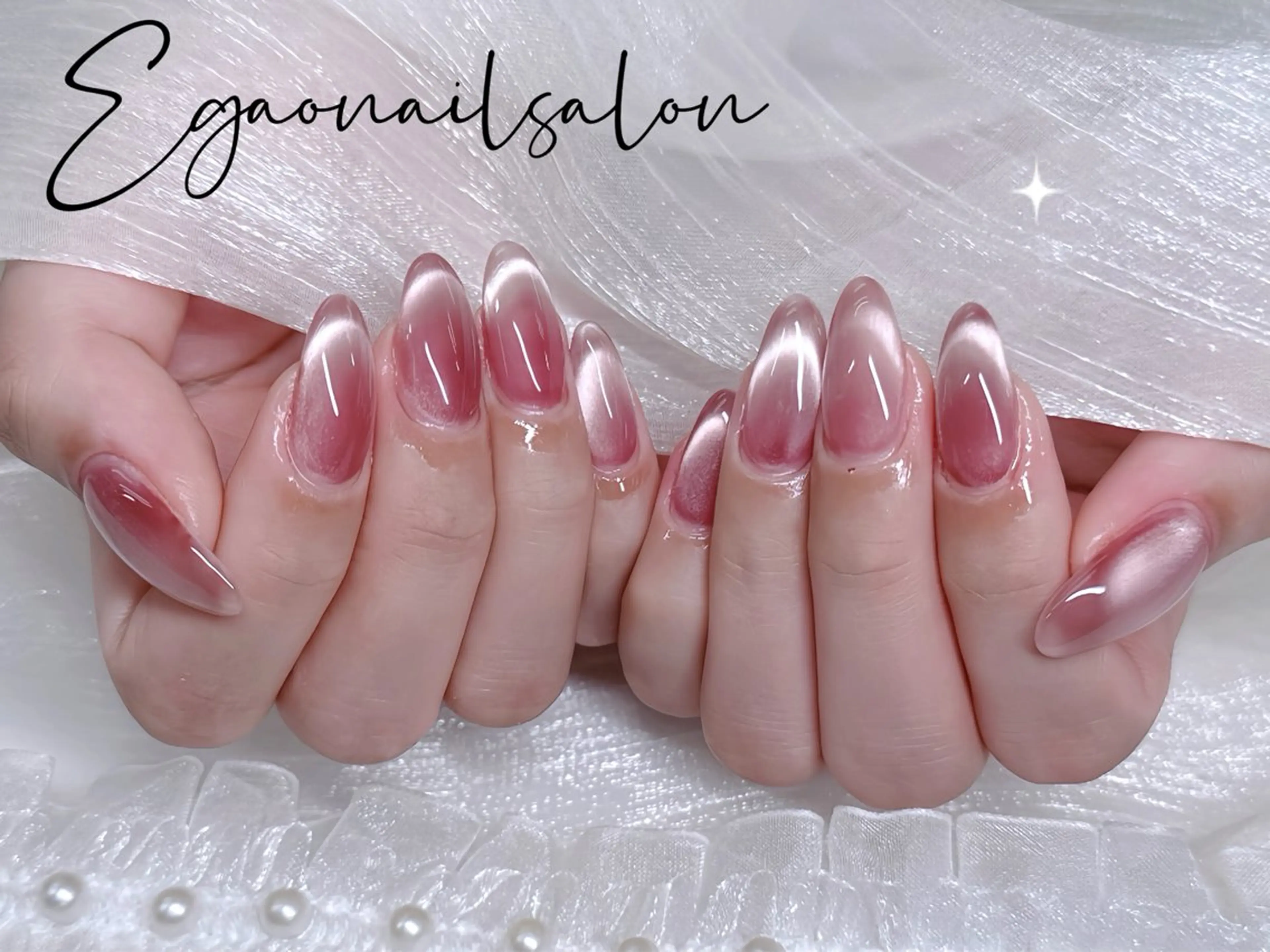 ネイル アートネイル フットネイル フレンチネイル ジェルネイル グラデーション ハンドネイル Egao Nail Salonのネイルデザイン