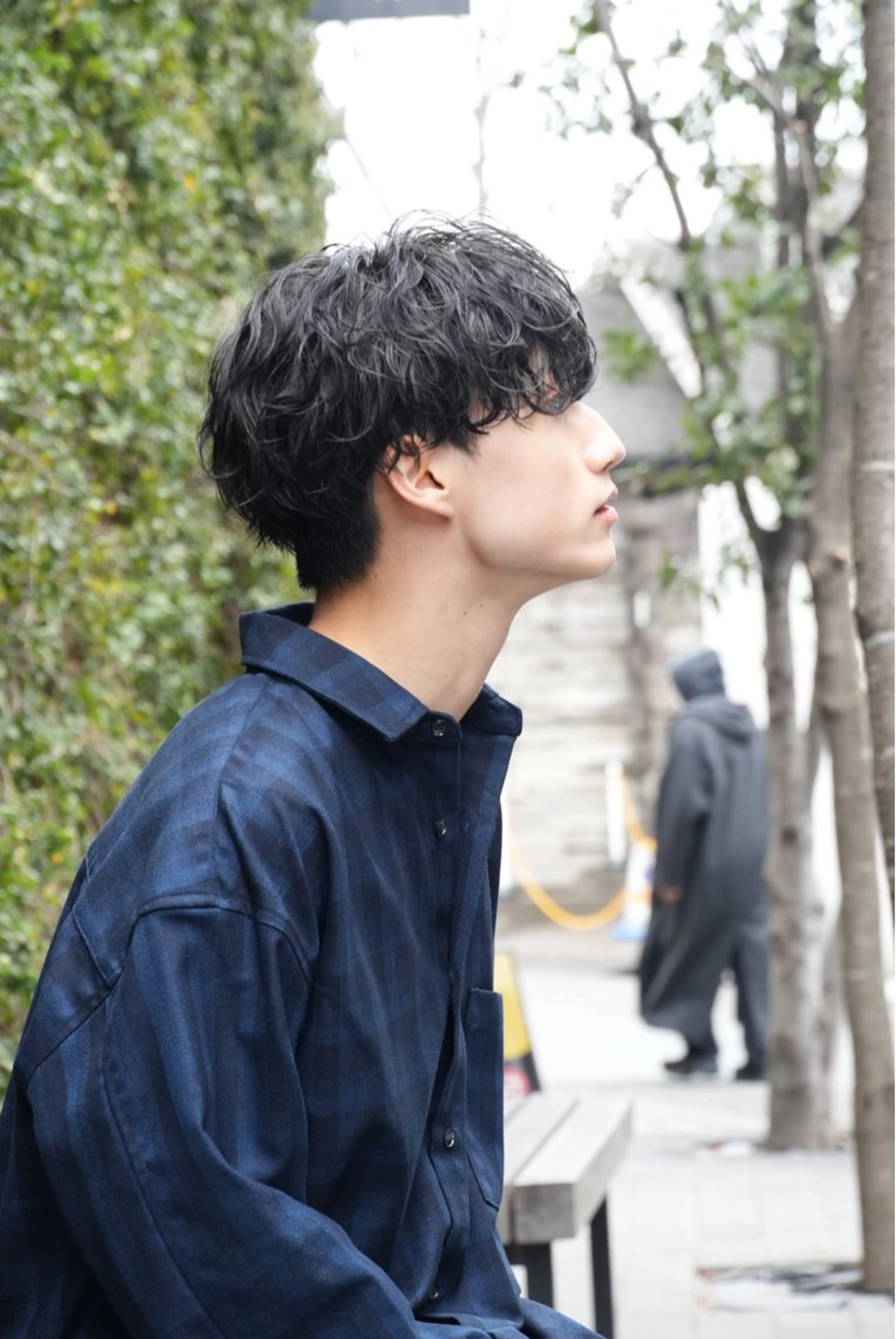 ショート パーマ メンズ カット パーマ トリートメント ヘアセット 美容師歴6年 fifth前比嘉💥のヘアスタイル