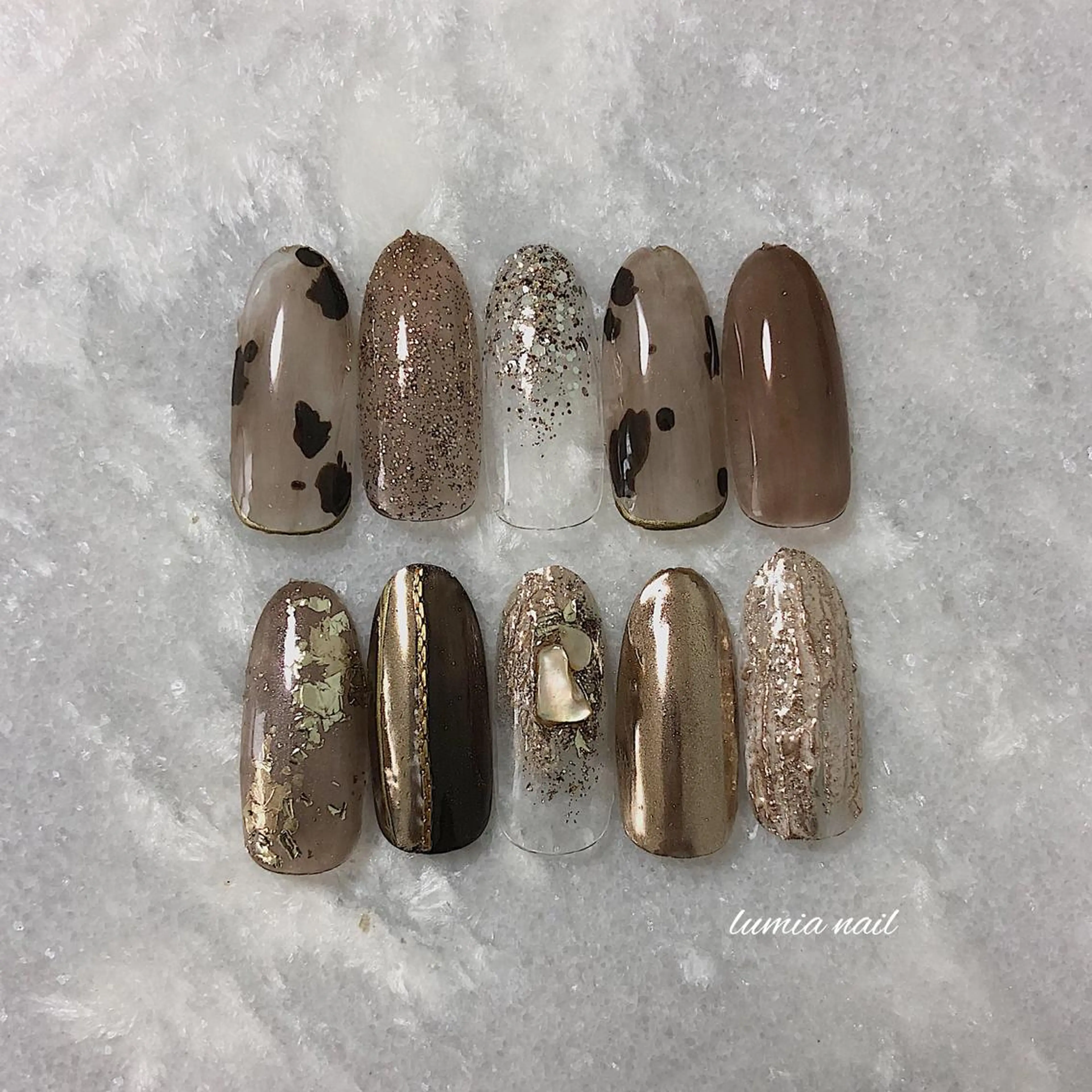 ネイル nail&eyelash Rine所属・Rine 放出 (リネ)のネイルデザイン