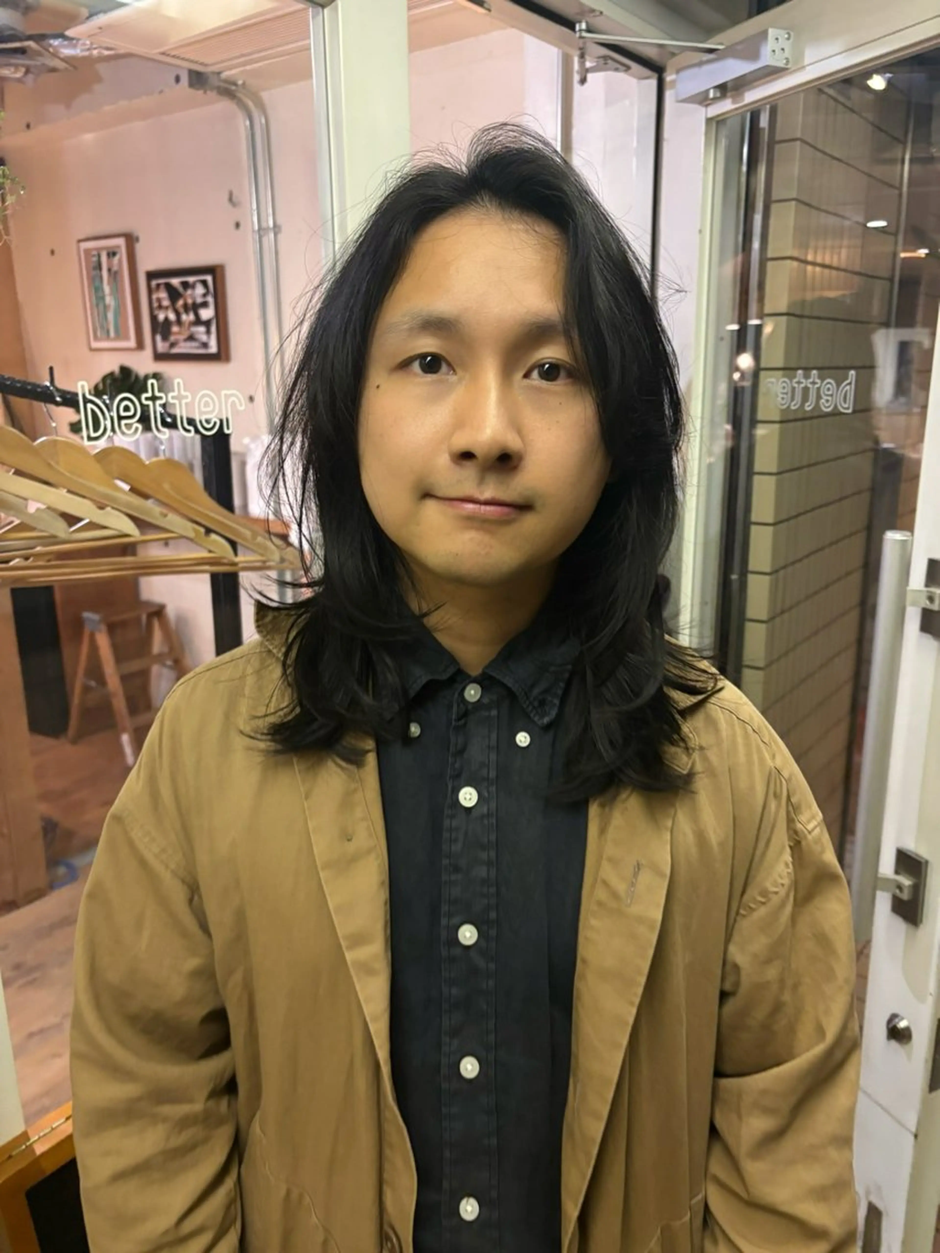 セミロング パーマ kaito パーマ募集！🔵のヘアスタイル