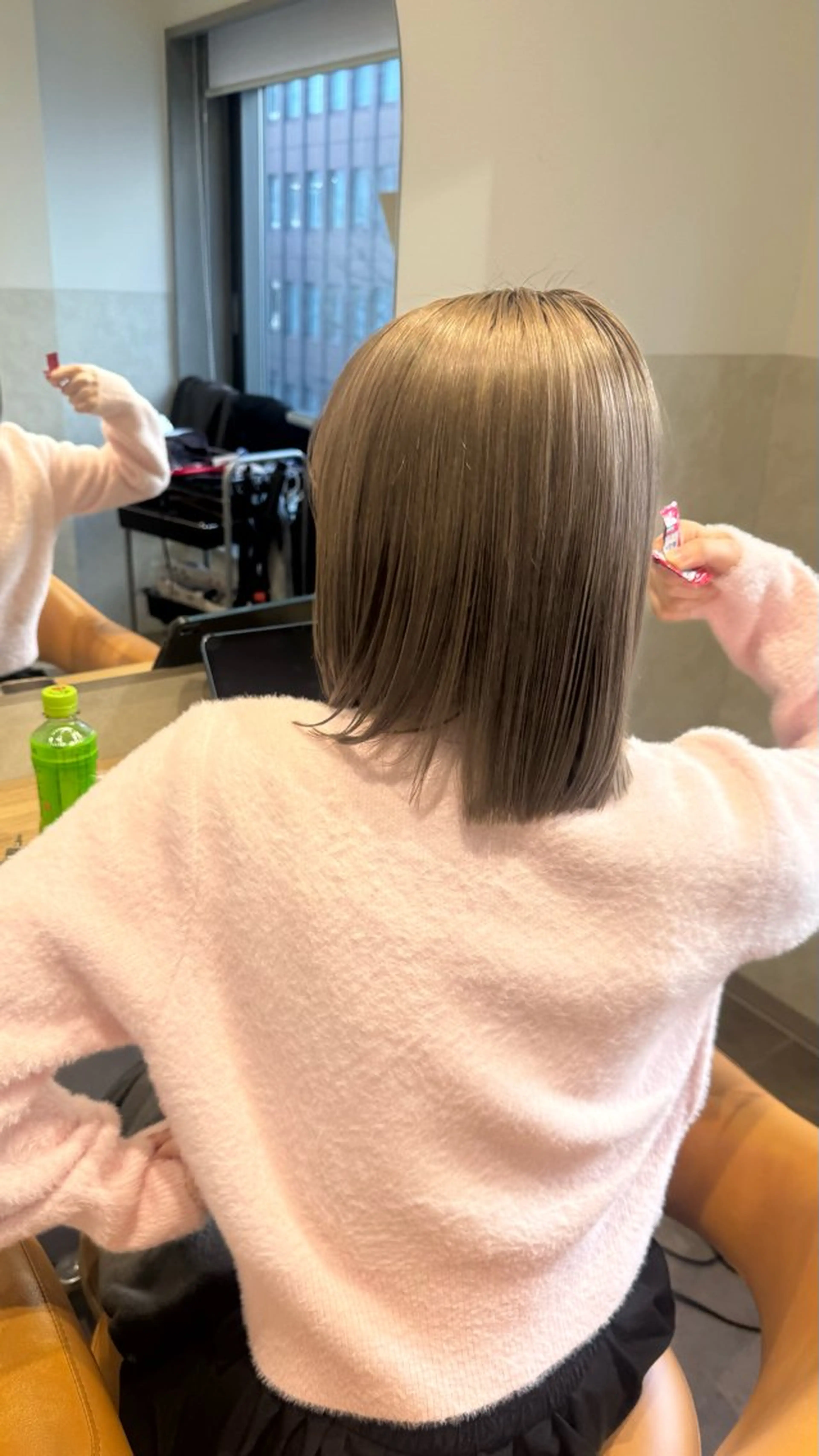 ミディアム カラー SALOWIN札幌大通り所属・札幌ハイトーン/ ブリーチカラー/ドイのヘアスタイル