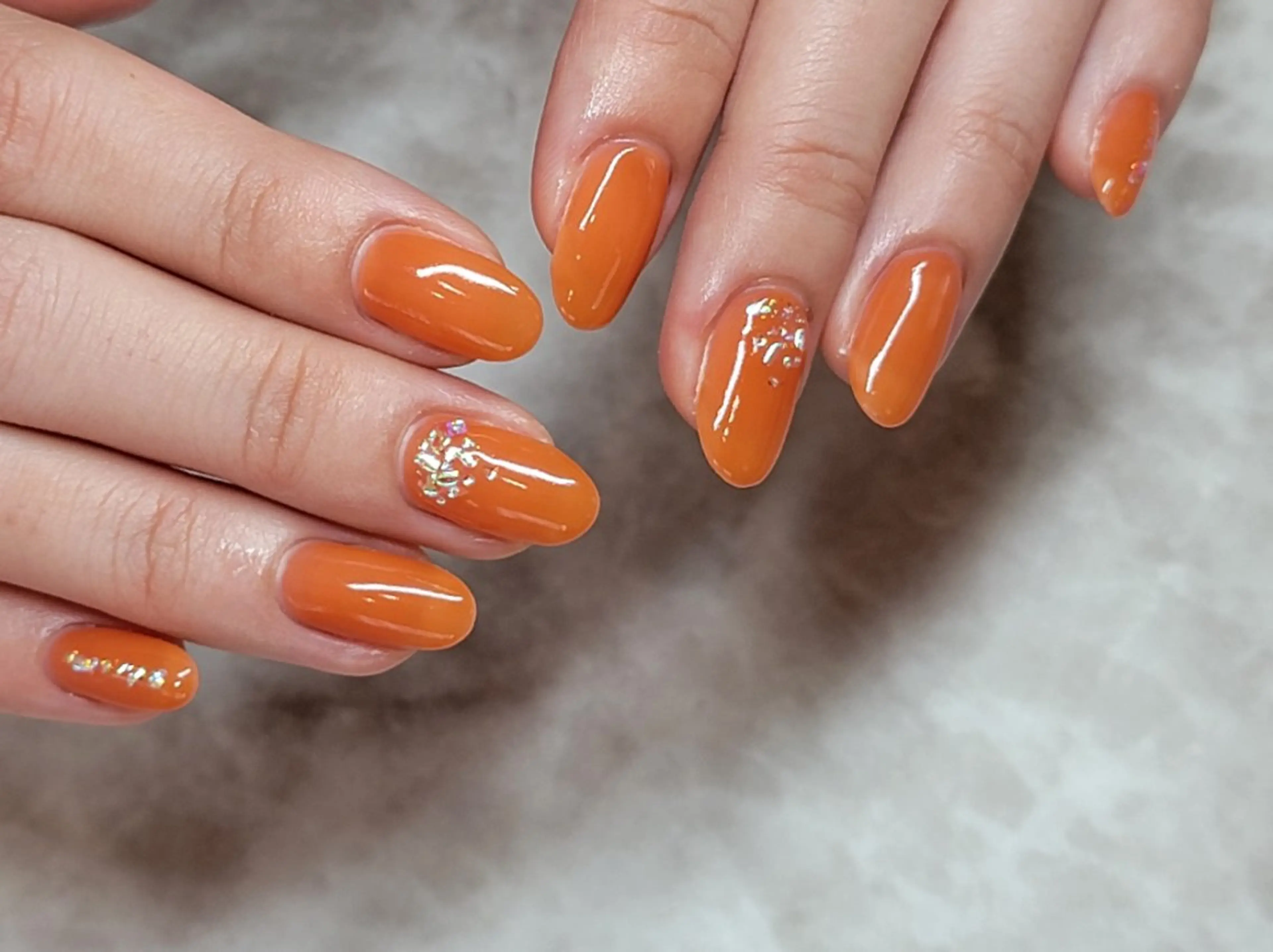 ネイル ワンカラーネイル ネイル&巻き爪サロン 　AKnailのネイルデザイン