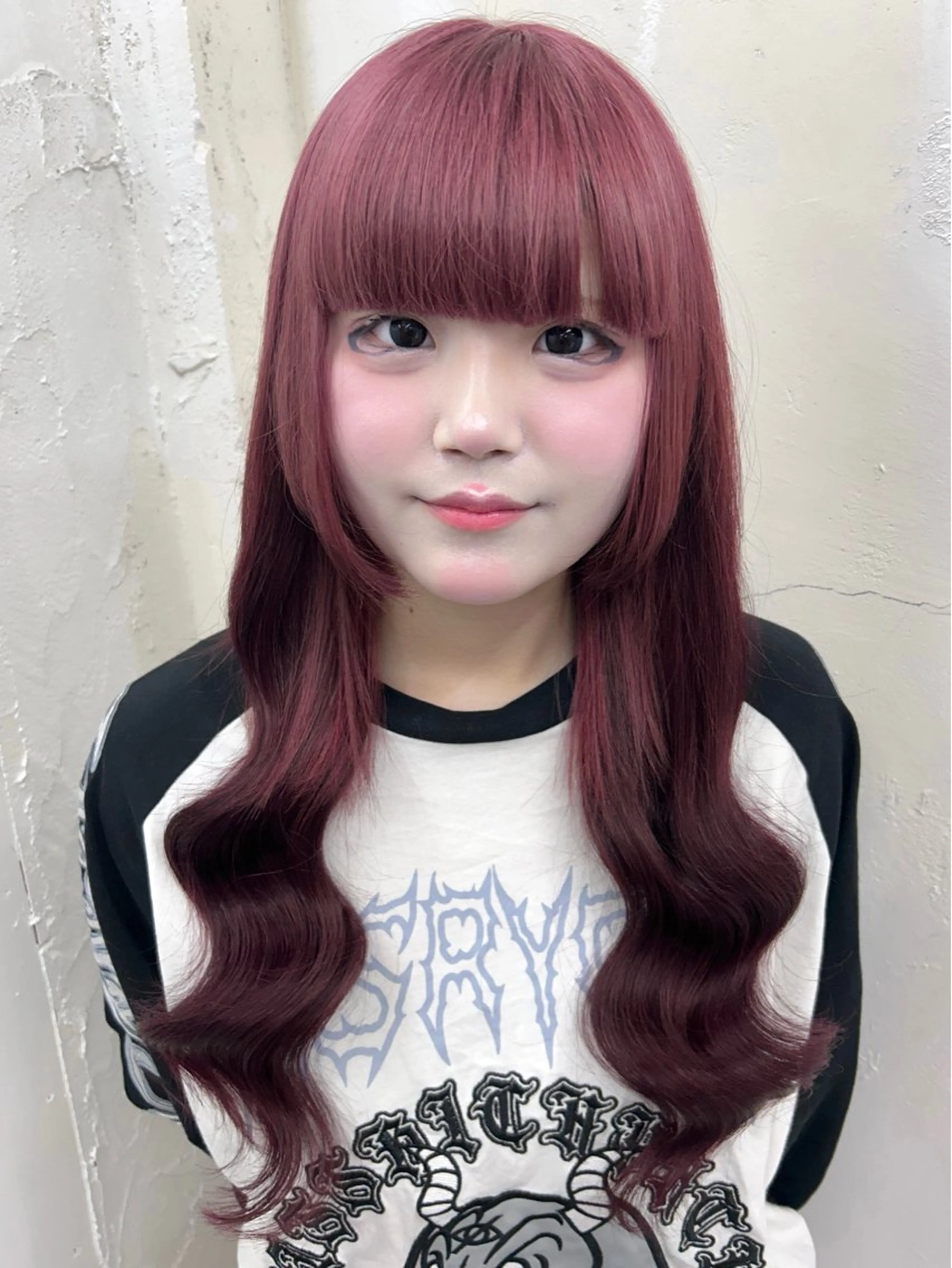 ロング カラー ヘアカラー トリートメント エクステ ☁️ྀི ALPHA . RISA☁️ྀིのヘアスタイル