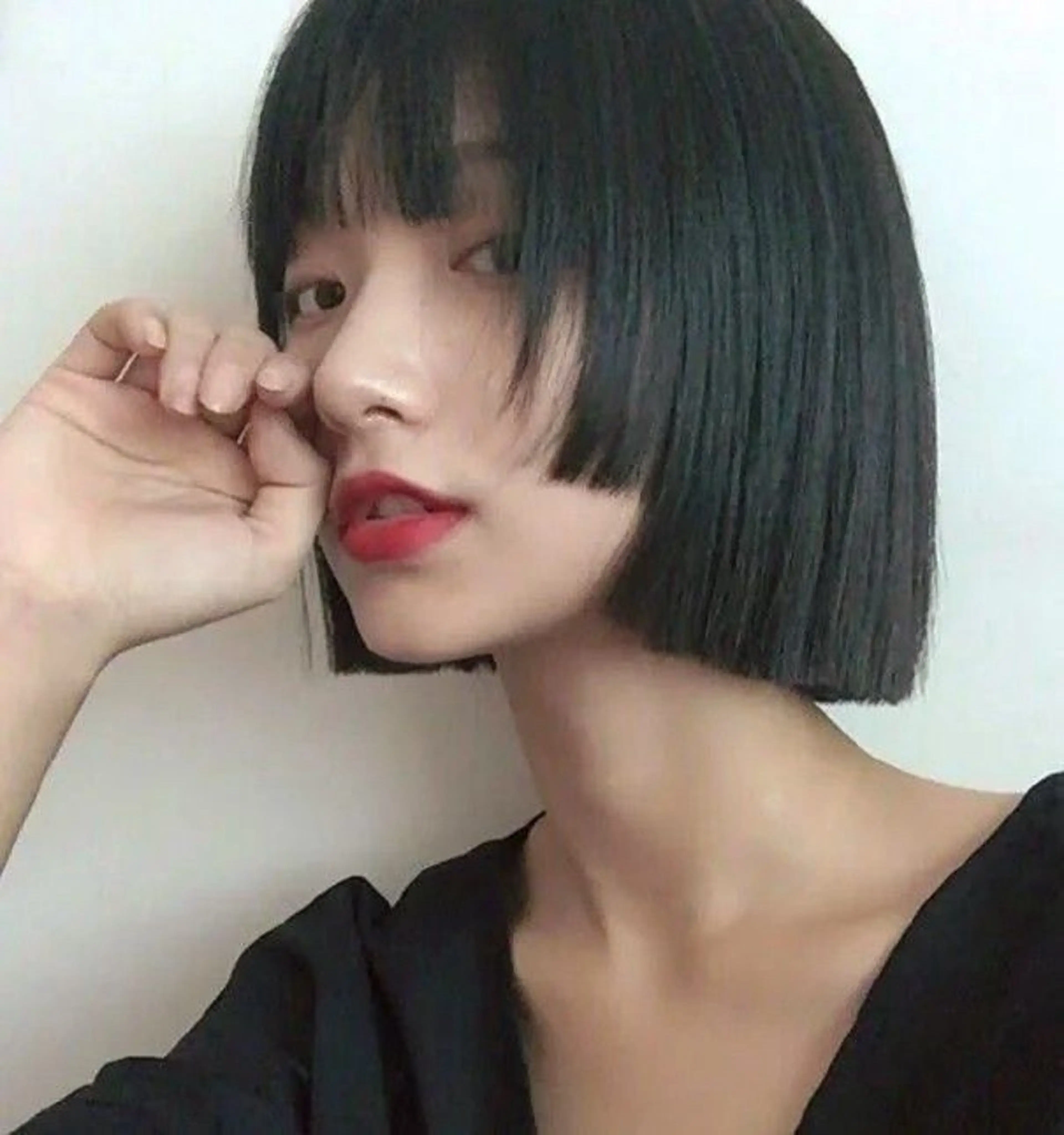 ショート ボブ 韓国風ヘア レイヤーカット nonoka/ レイヤー透明感カラーのヘアスタイル