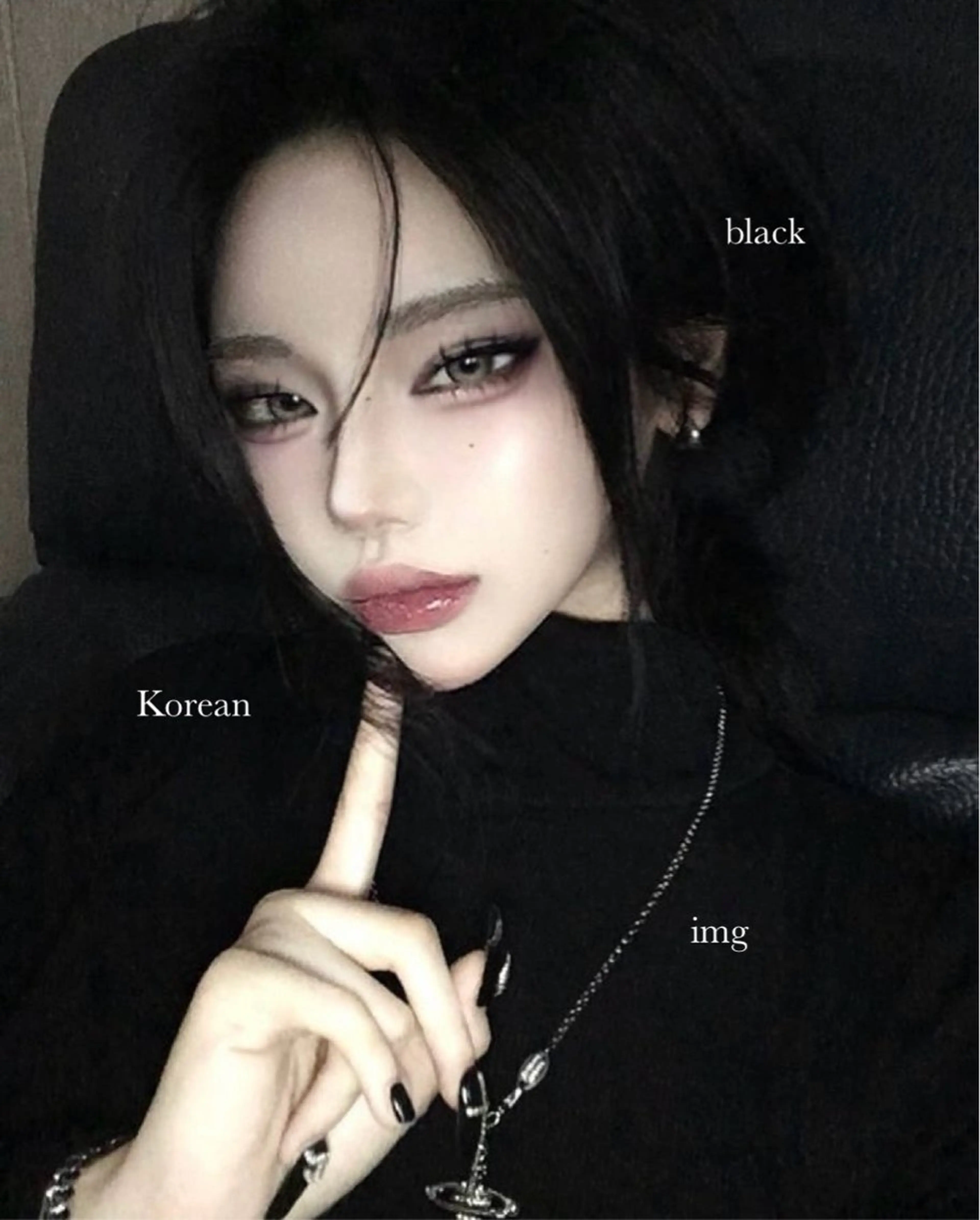 カラー ヘアカラー 韓国風hair🖤 Maria🖤💍のヘアスタイル