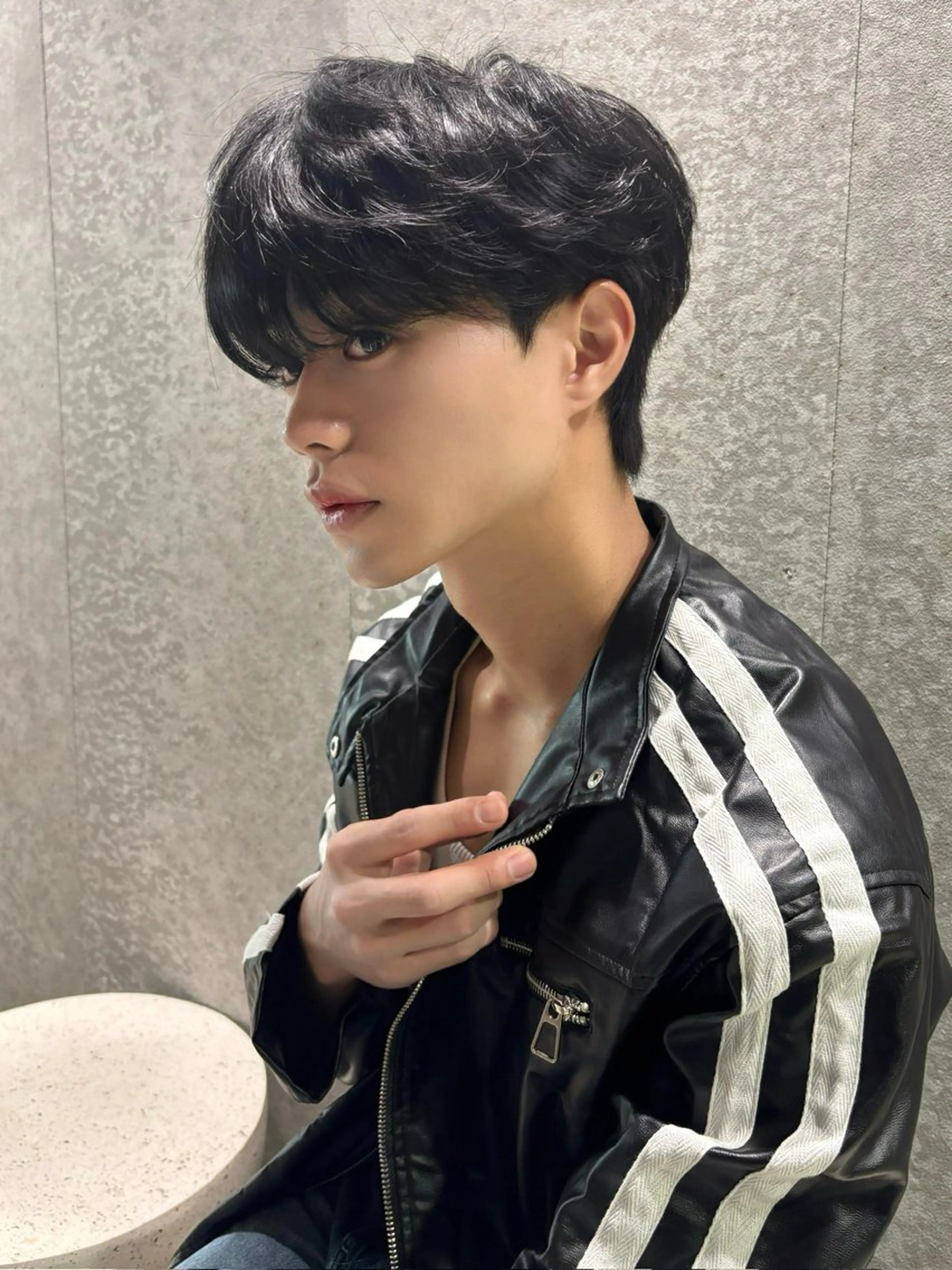 ショート パーマ メンズ 縮毛矯正 大宮/髪質改善/艶感 カラー🫧堀米 直生のヘアスタイル