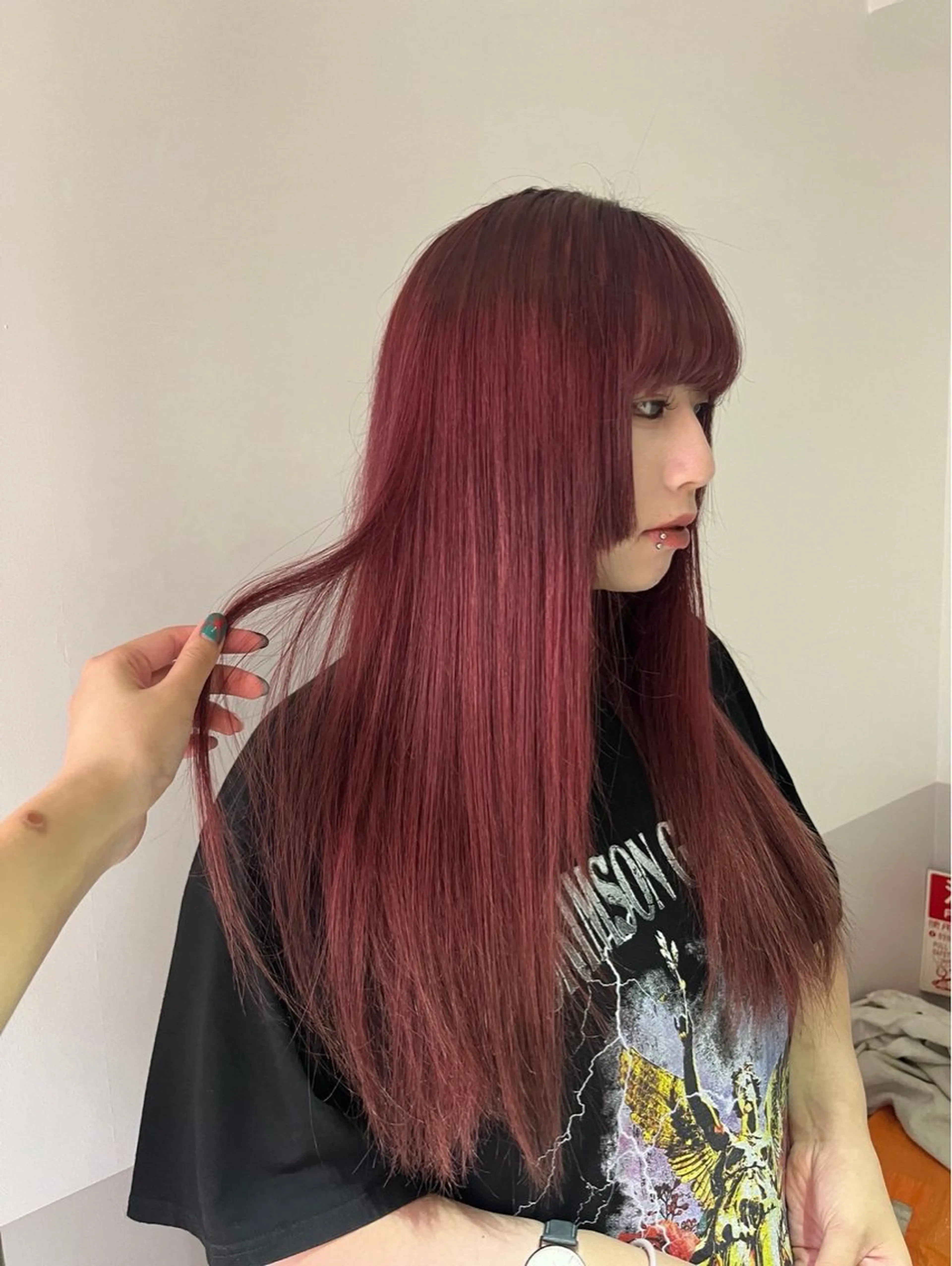 ロング sara/レイヤ ーカット【蔵前】のヘアスタイル