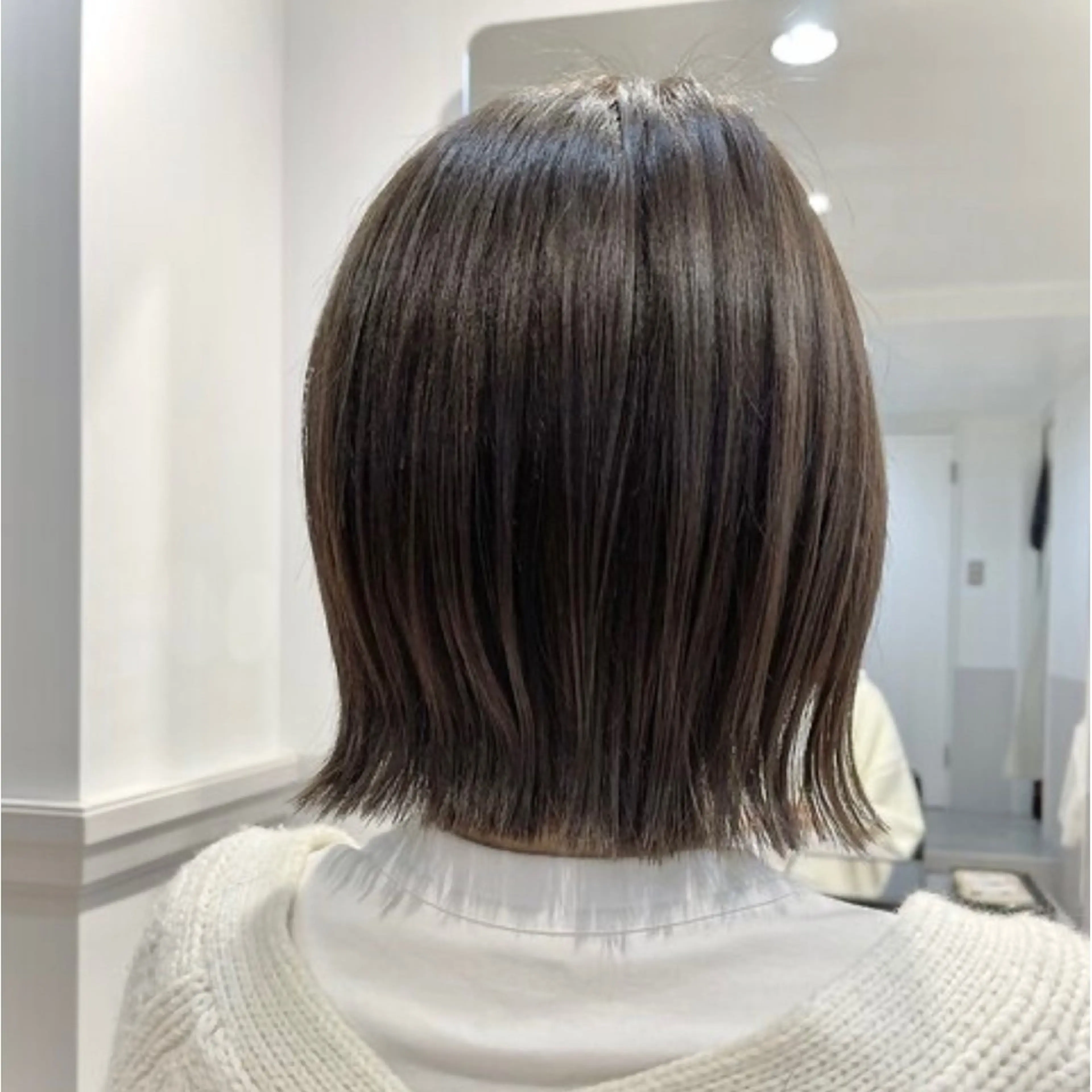 ショート カラー ボブ 外ハネヘア マミ☁️ヘアセット/ お呼ばれヘア/浴衣のヘアスタイル