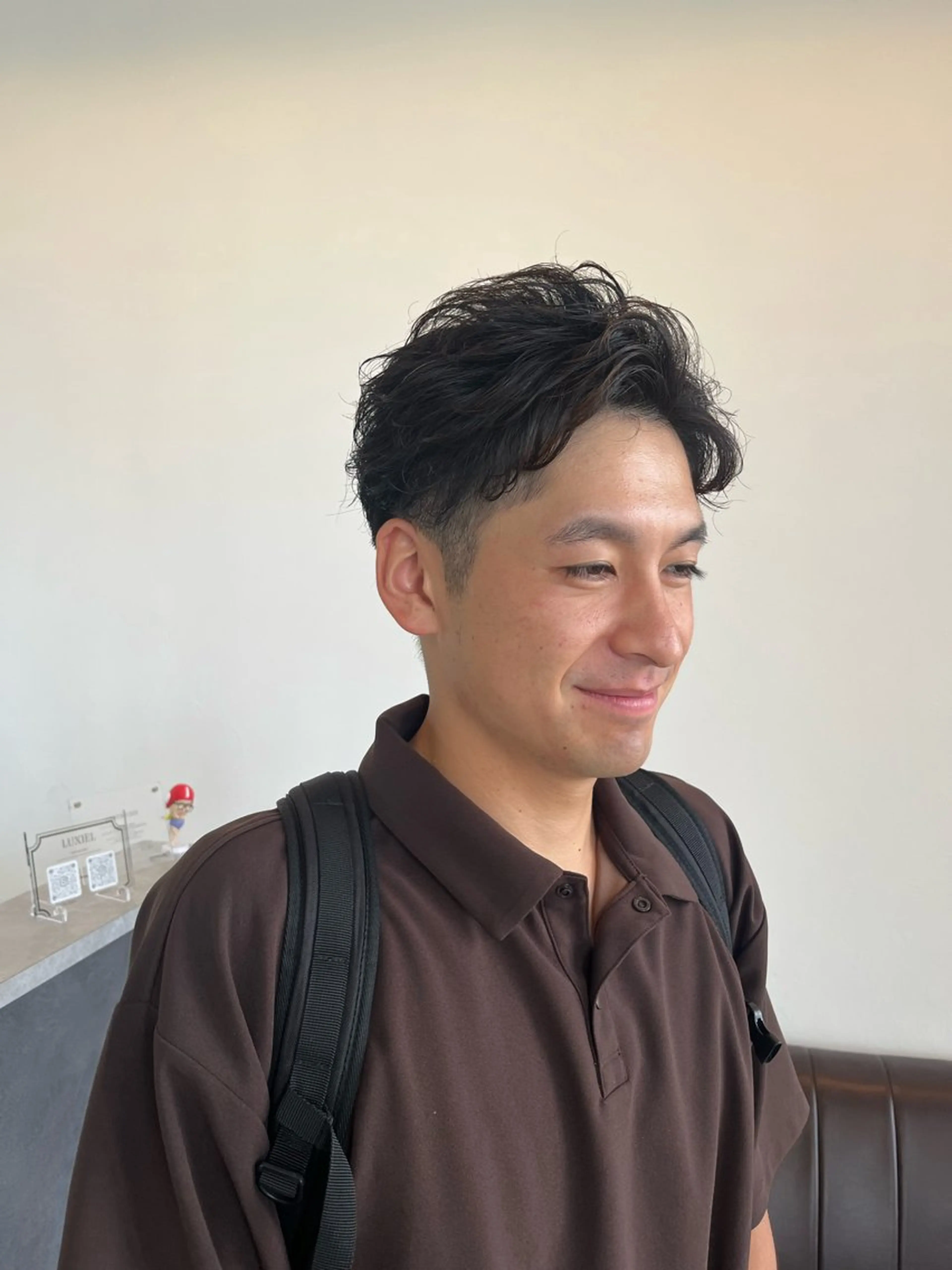 【メンズ限定】カット+パーマ🐦‍⬛🩶の写真