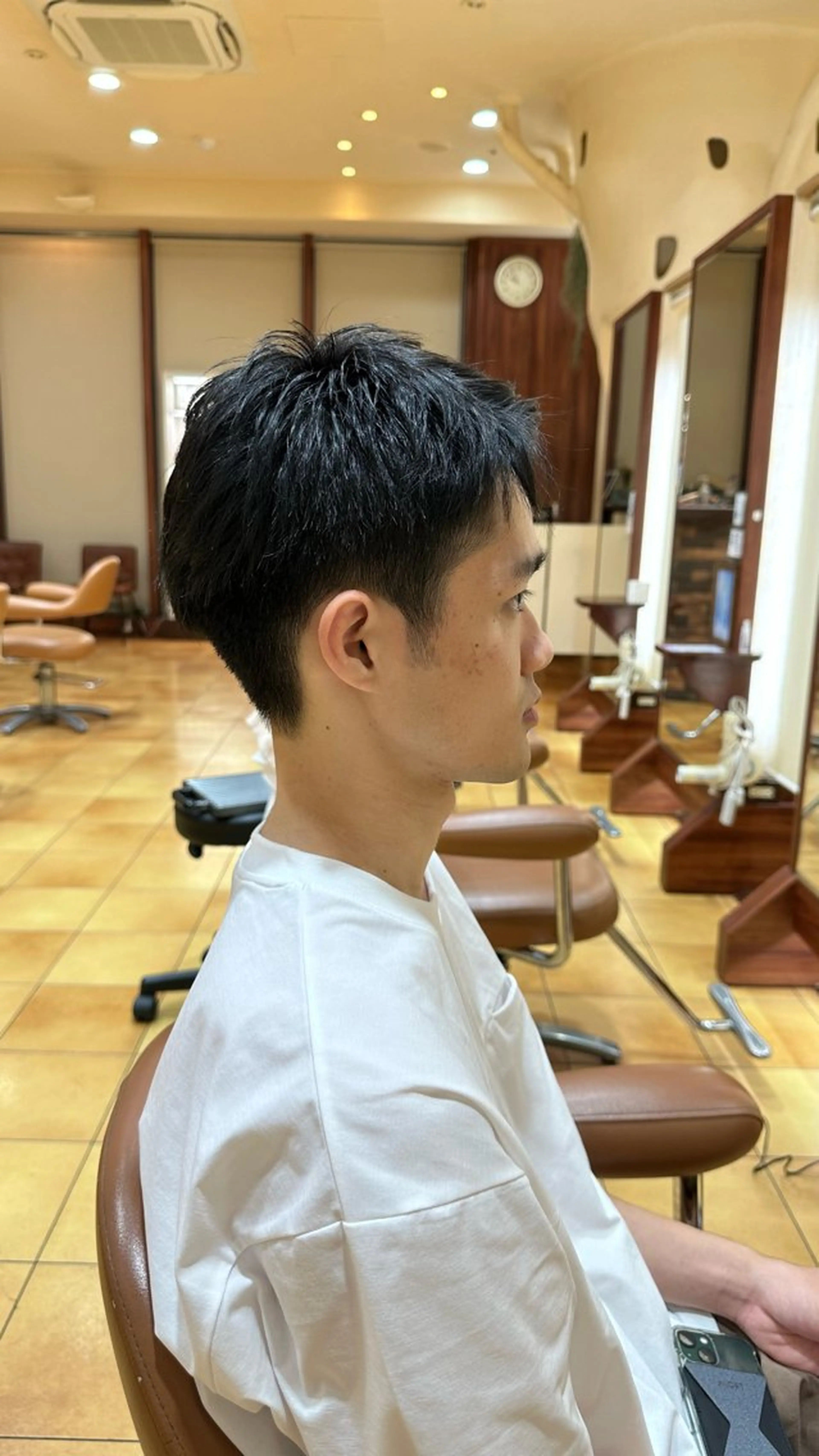 ショート ショートボブ ボブ ショートヘア 縮毛矯正 カット とうい/パーマボブ/ くせ毛/丸みボブのヘアスタイル