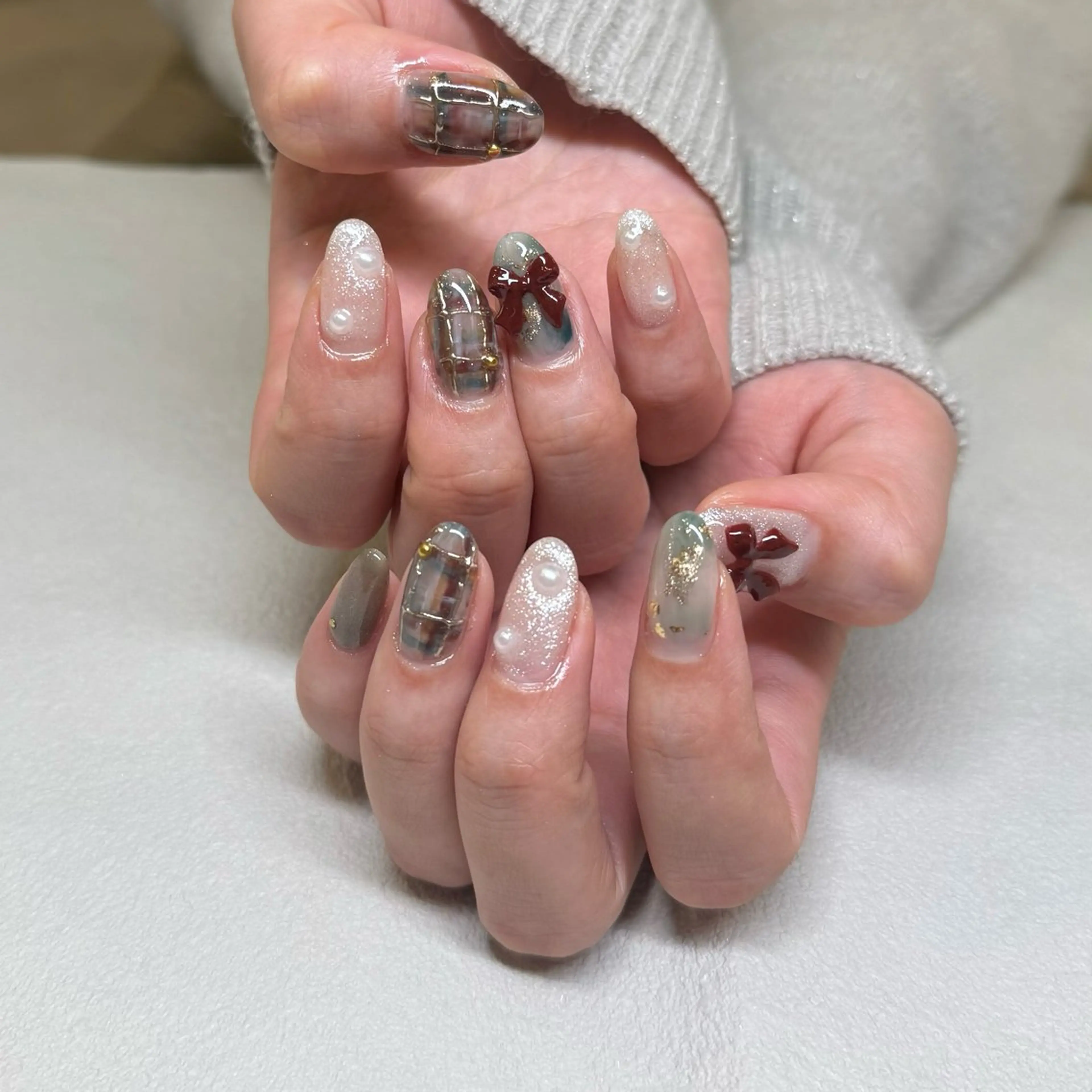 ネイル ハンドネイル 鶴田୨ৎmaison de NALIのネイルデザイン