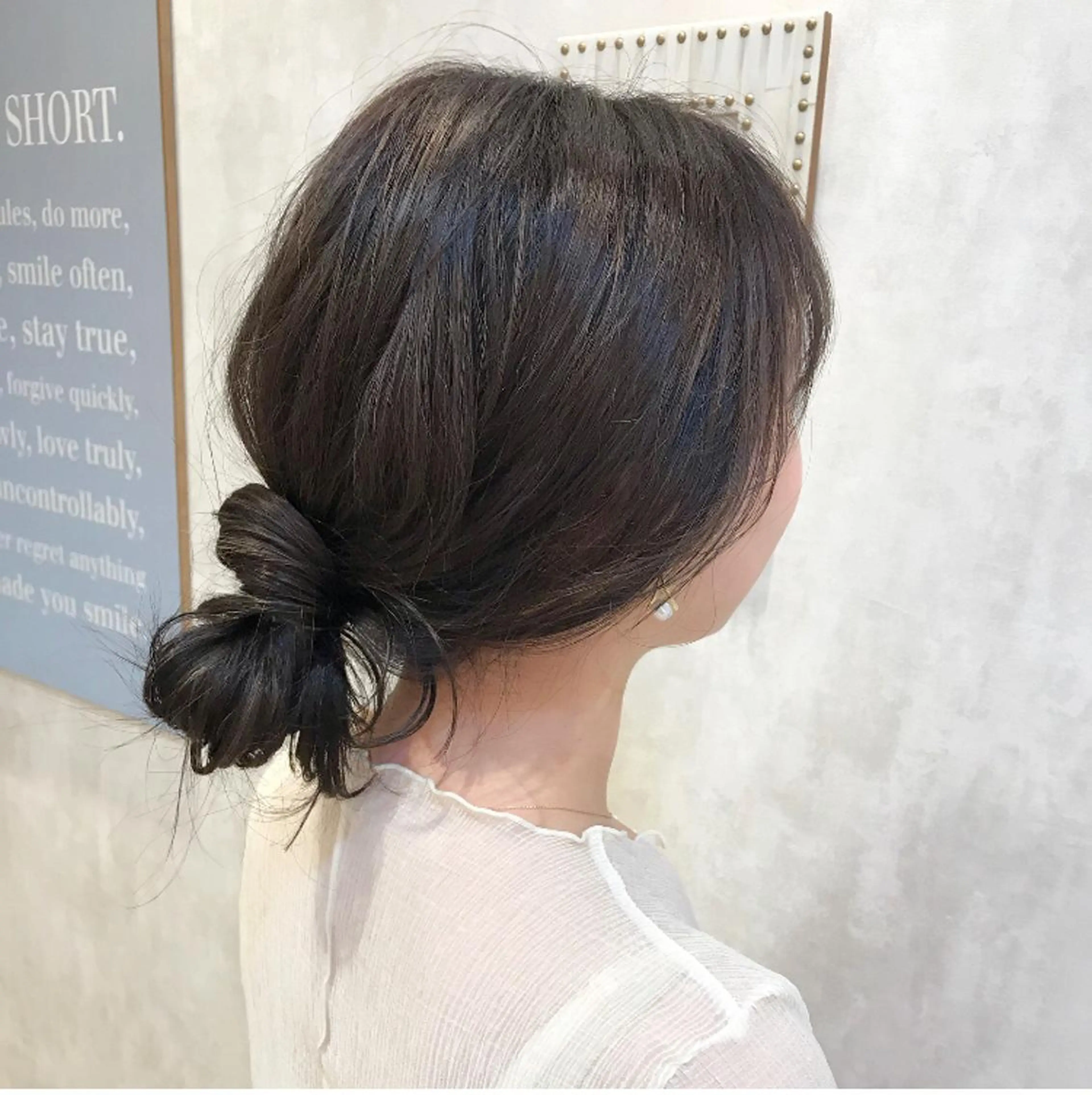 ロング ヘアアレンジ 河田 海陽のヘアスタイル