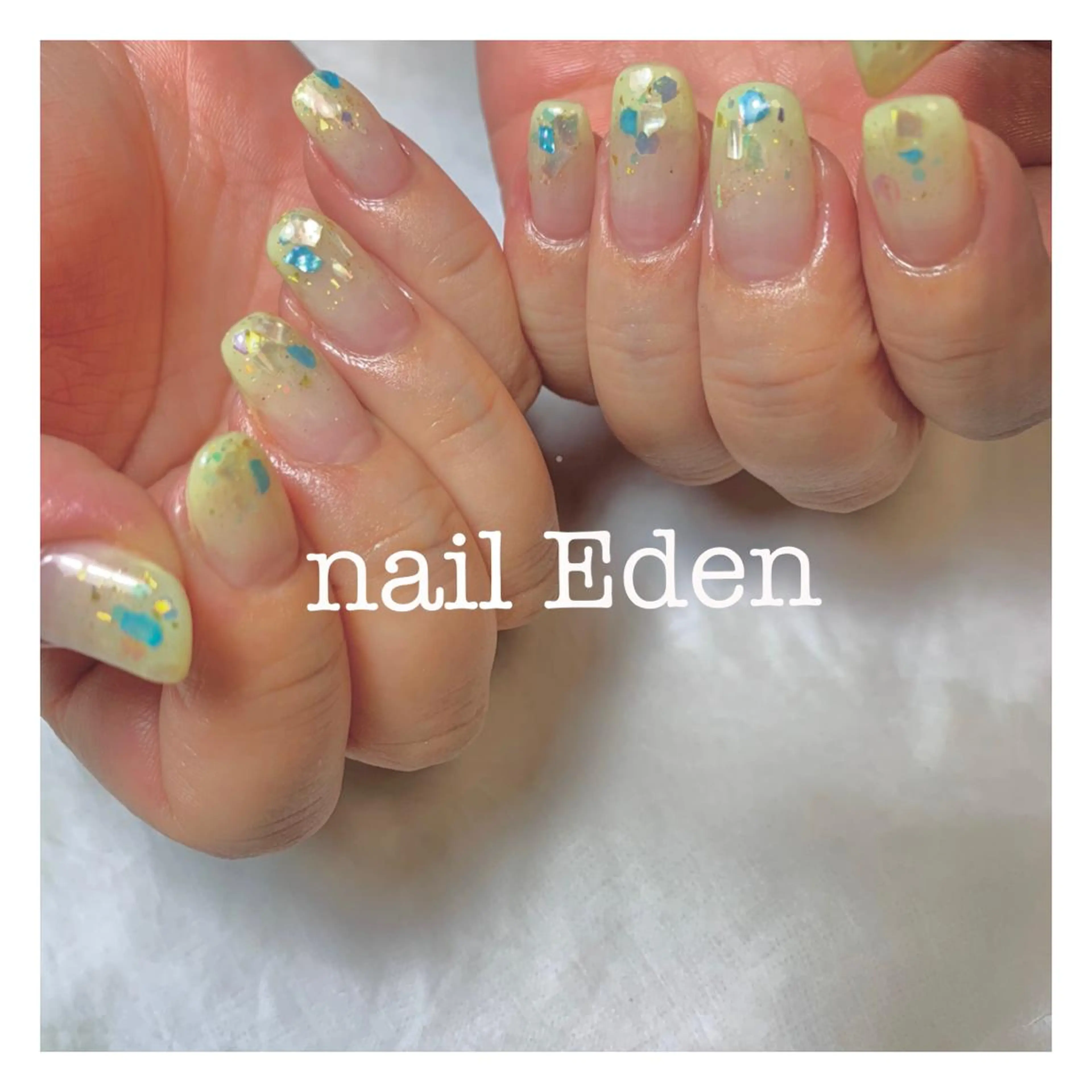 ネイル 持ち込み ハンドネイル ハンドケア Eden　private nail saron所属・Eden ♾️のネイルデザイン