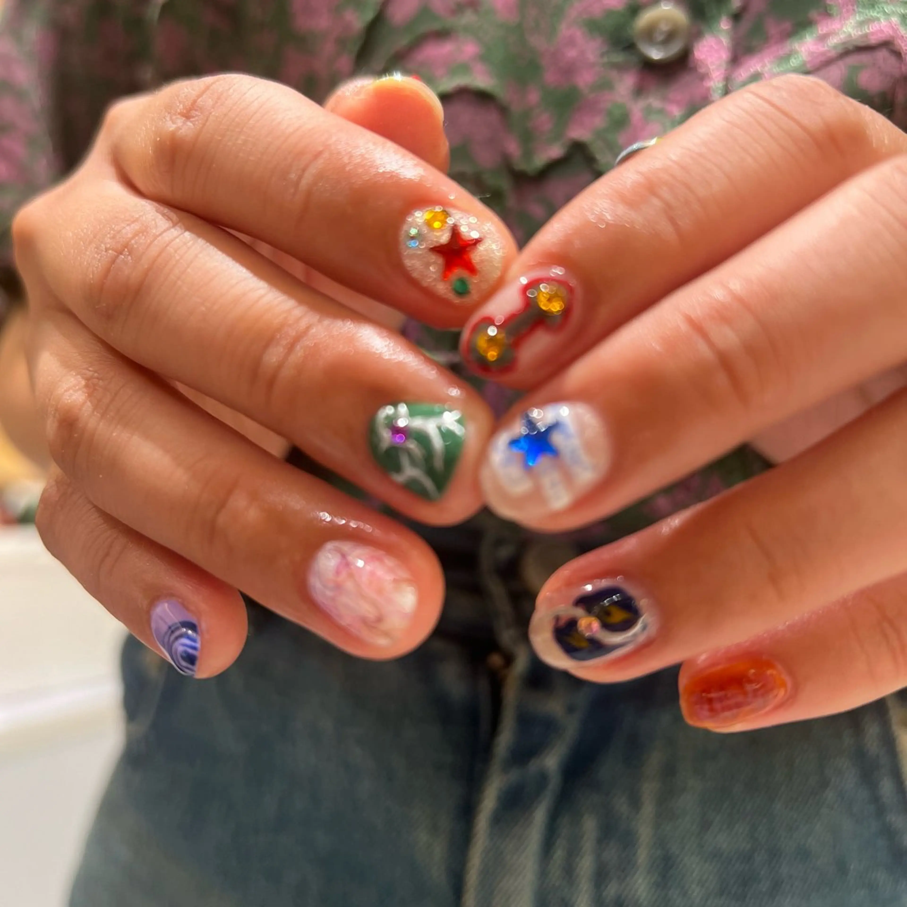 ネイル ハンドネイル オシャレデザイン 🧺🪽/SHUNOのヘアスタイル