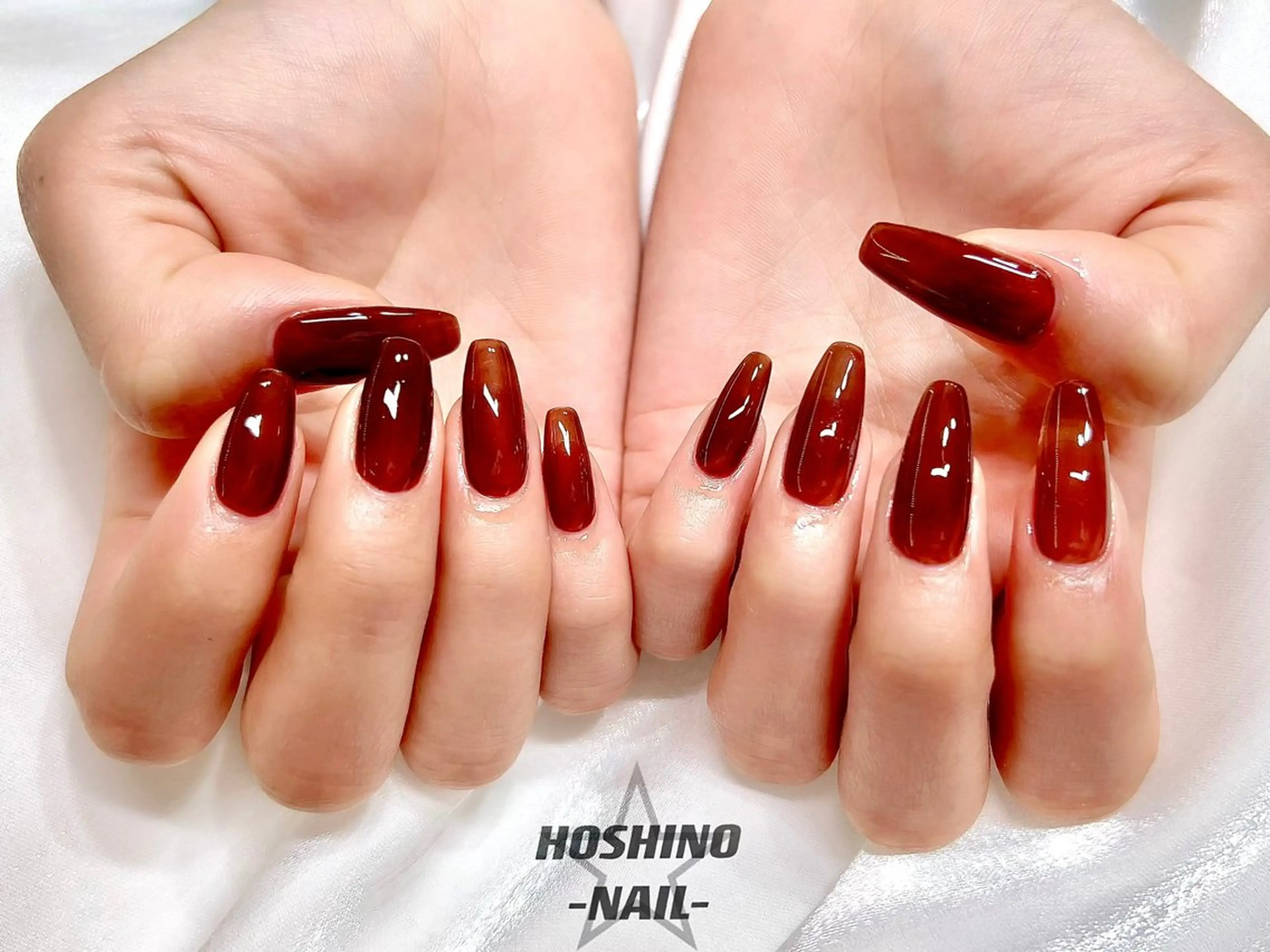 ネイル ワンカラーネイル ハンドネイル ★HOSHINO NAIL★ナナミのネイルデザイン