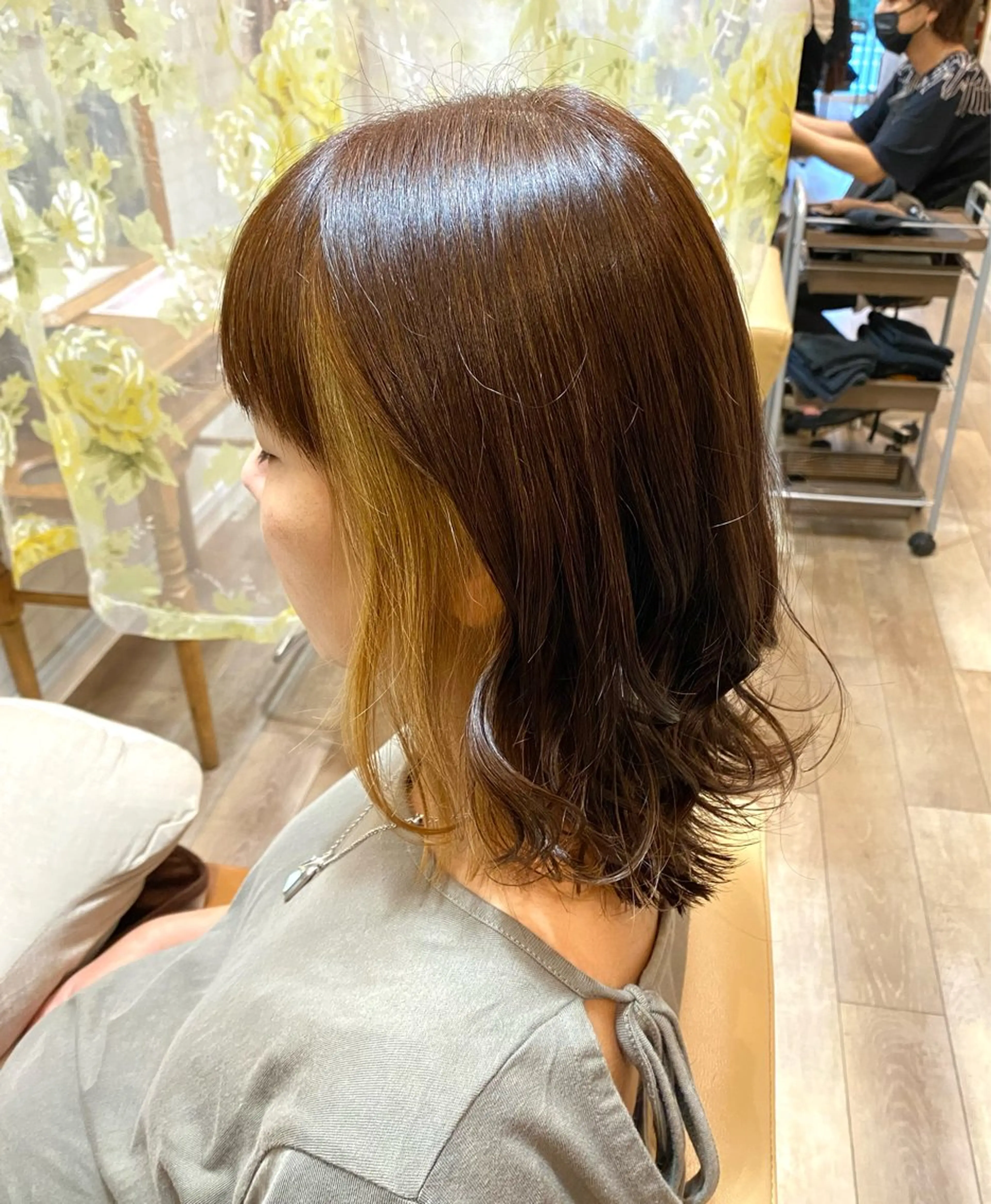 ミディアム カラー Aujuaソムリエ 🎨‎♡HARUのヘアスタイル