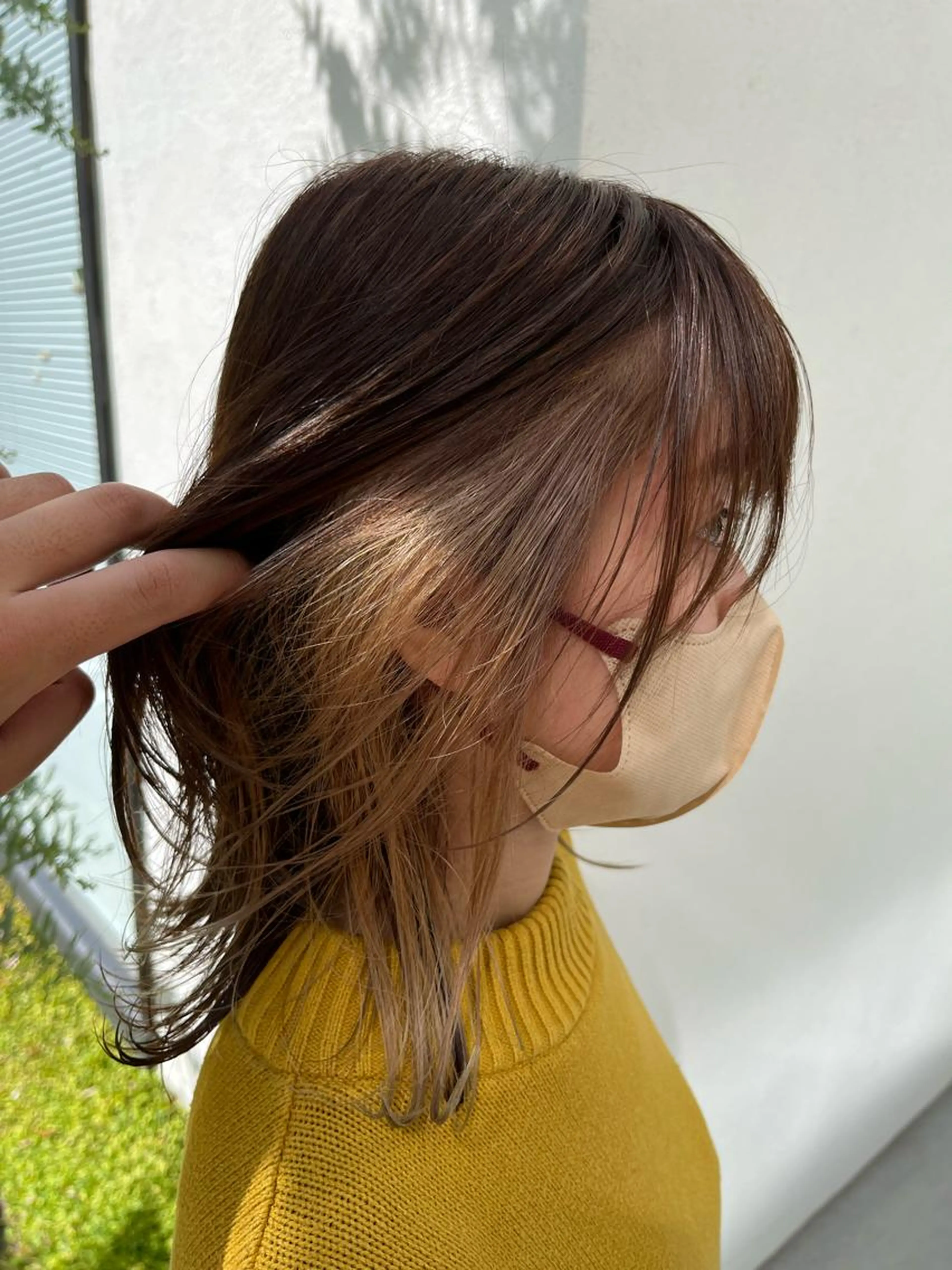 カット+ケアカラー+インナーカラー ￥20900の写真