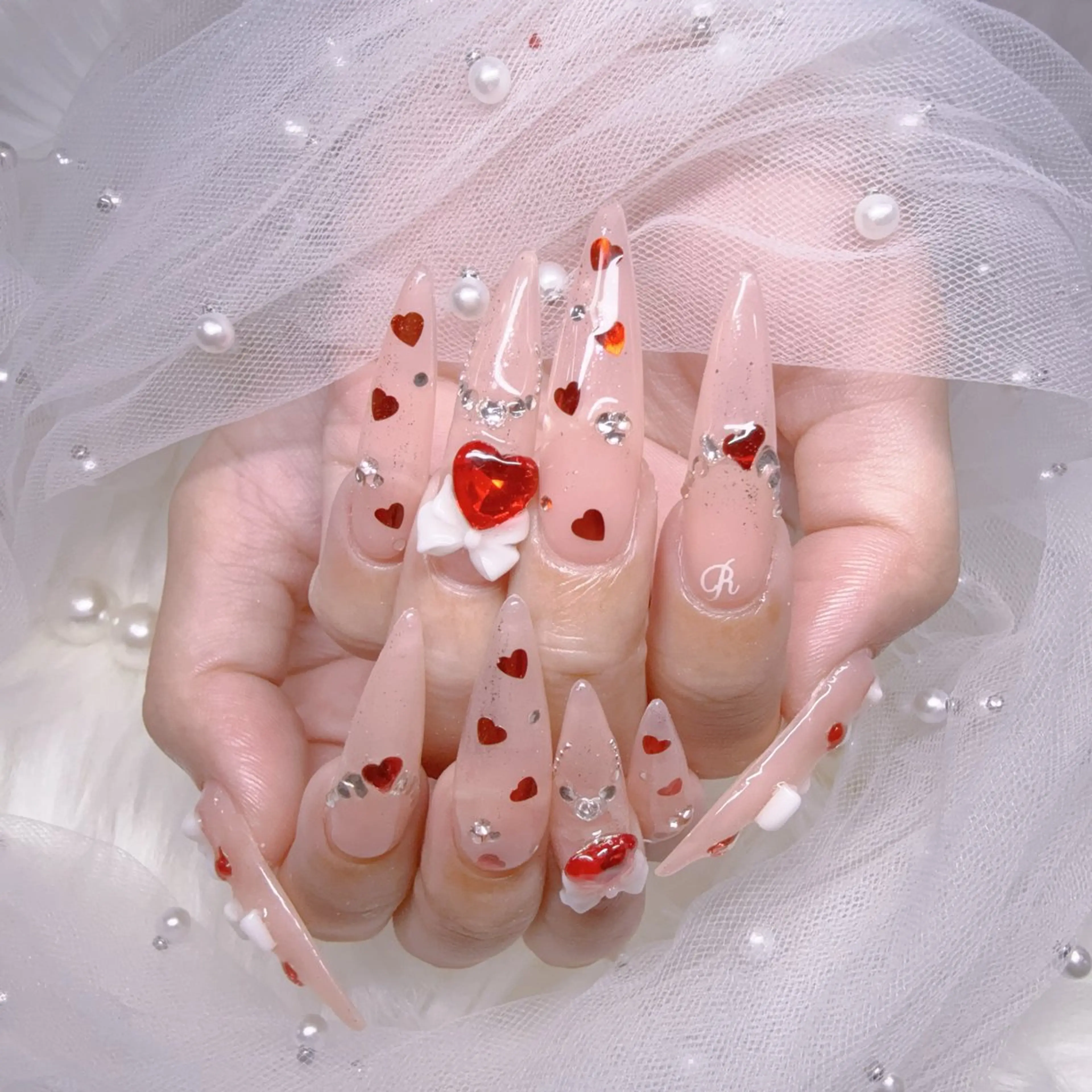 ネイル ハンドネイル 長さだし専門Minami所属・MN Nail salonのネイルデザイン