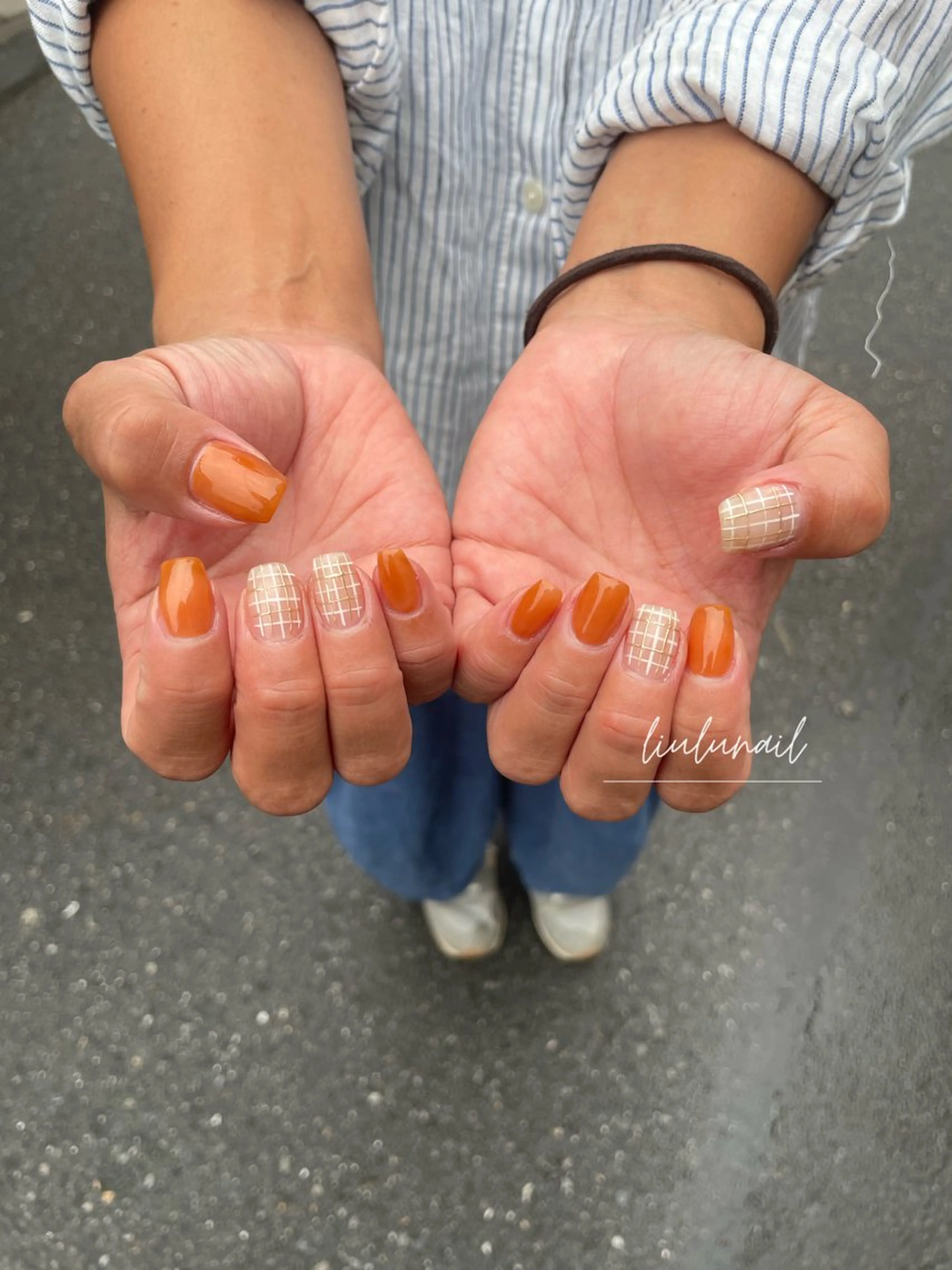 ネイル 持ち込み ハンドネイル liulu nailのネイルデザイン