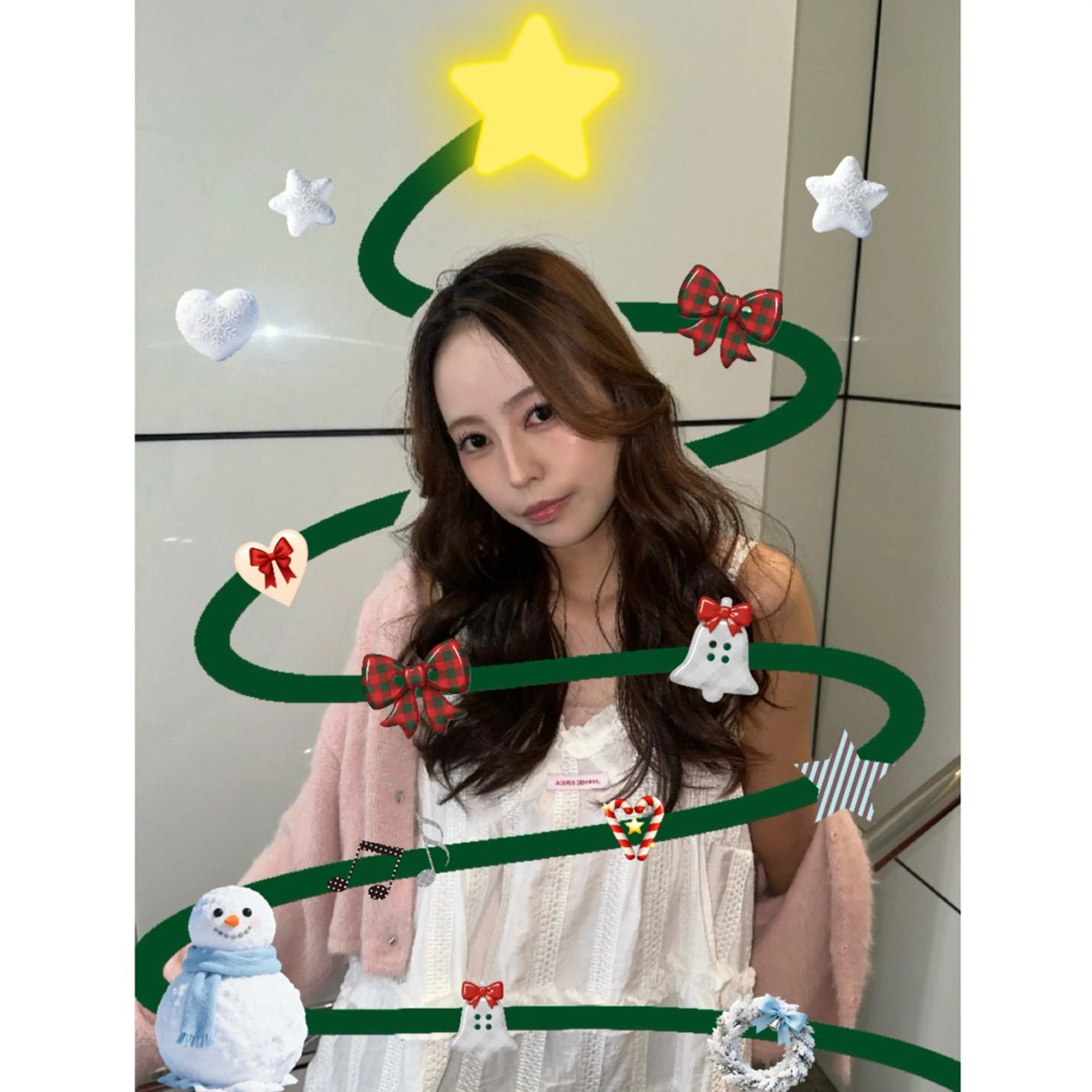 【🎄12月24,25限定🎄】  韓国メイク+ヘアセット 🤍お直し用リッププレゼント🤍の写真