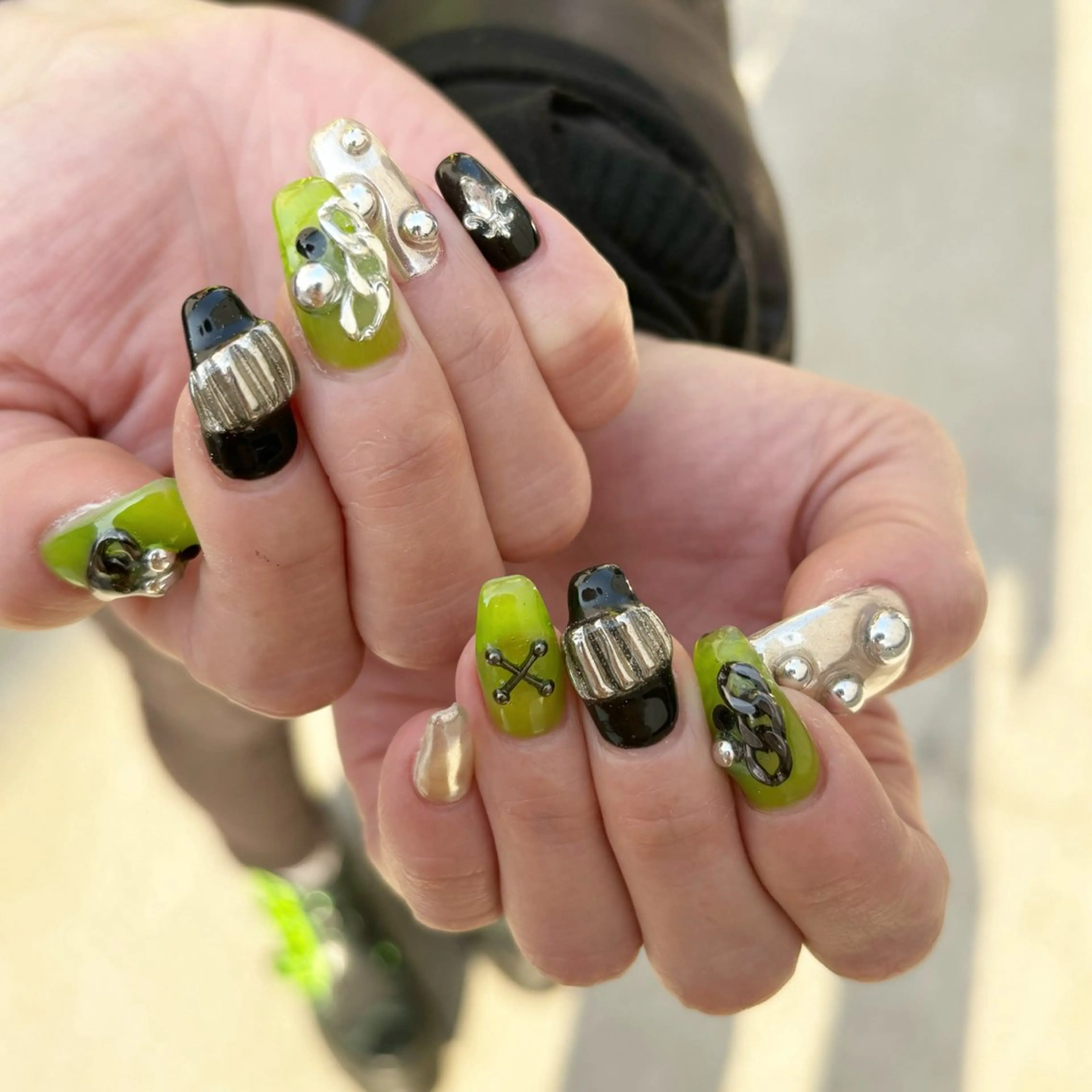 ネイル ハンドネイル Sea  nail by emaのネイルデザイン