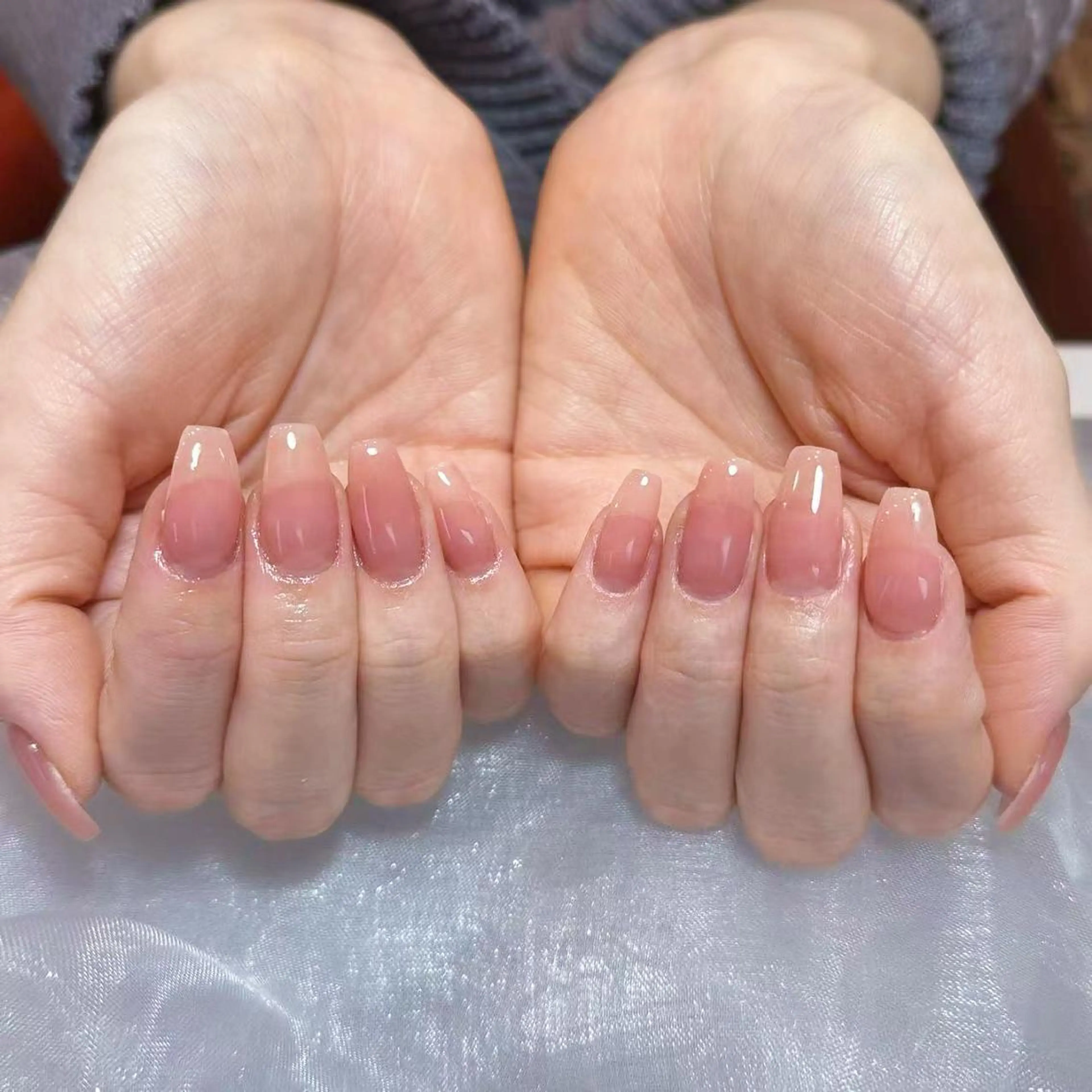 ネイル アートネイル オーロラネイル ガーリー キラキラネイル 韓国ネイル ハンドネイル DIANMOND NAIL🌸のネイルデザイン