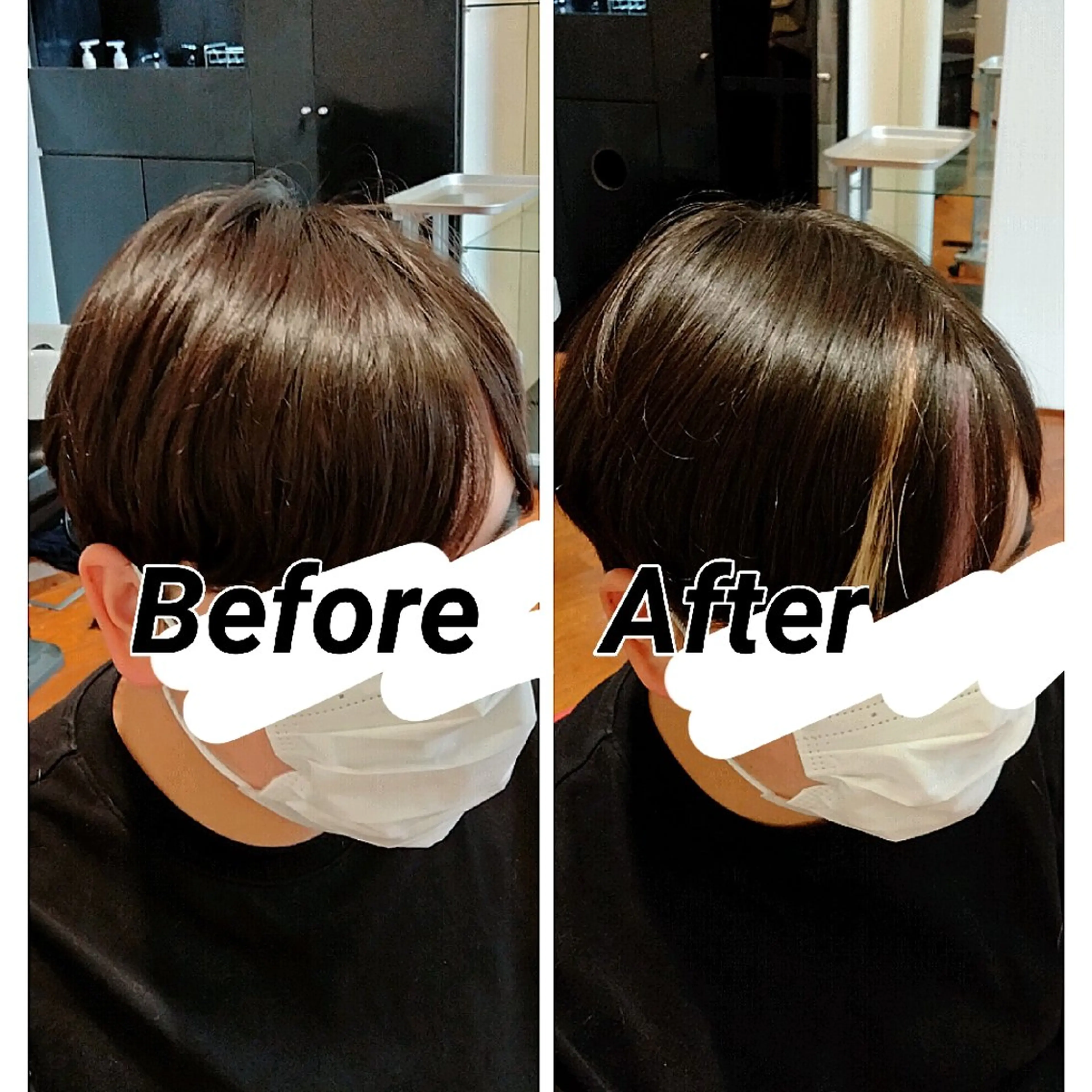 ショート メンズ シールエクステ エクステ EARTH 浜松志都呂店所属・髪質改善×カラー🌈 ふたばのその他イメージ