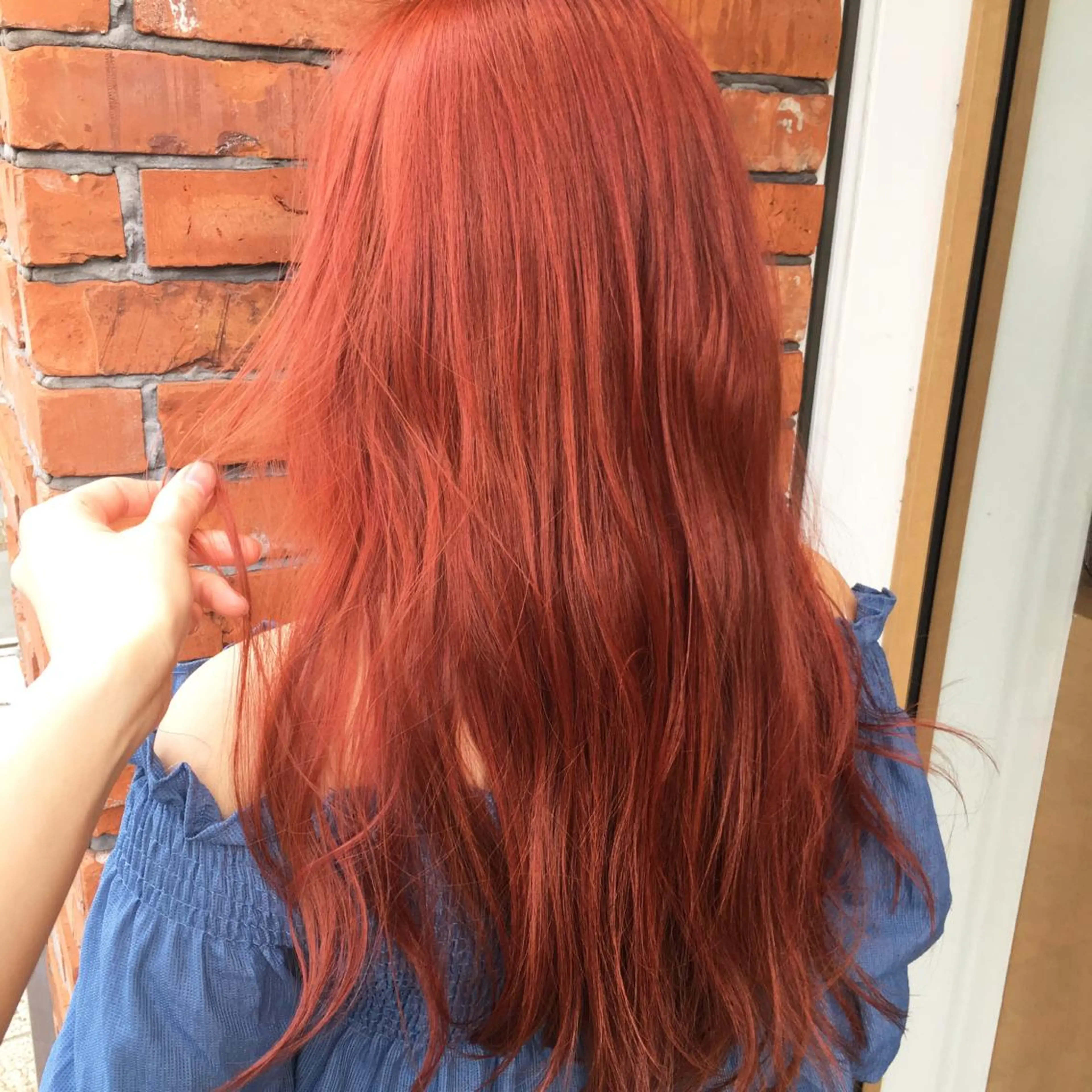カラー 加藤 あやみのヘアスタイル