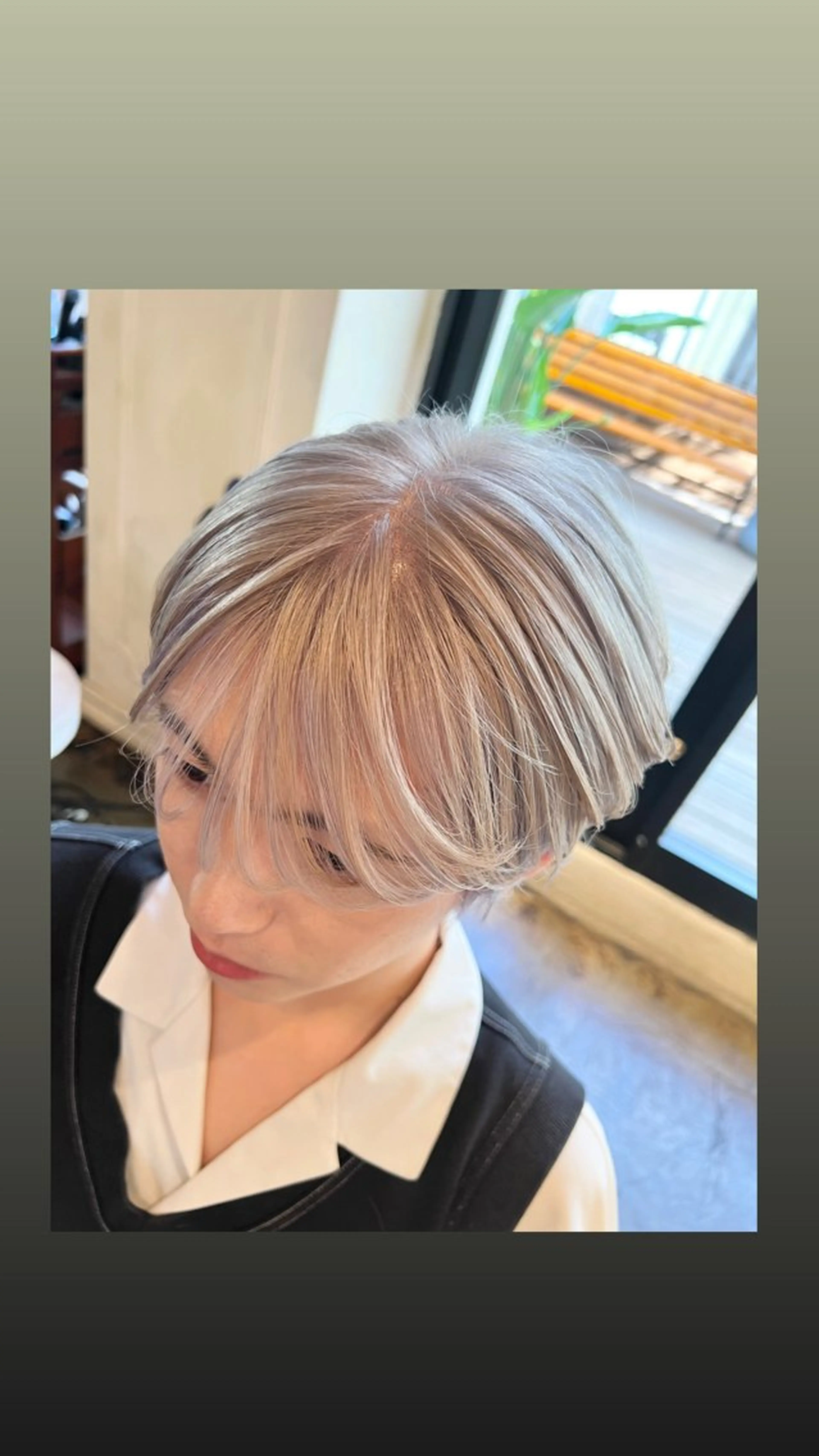 ショート カラー メンズ メンズブリーチ ブリーチ ケアブリーチ カット ヘアカラー トリートメント ハイライト/インナー /ブリーチ/レイヤーのヘアスタイル