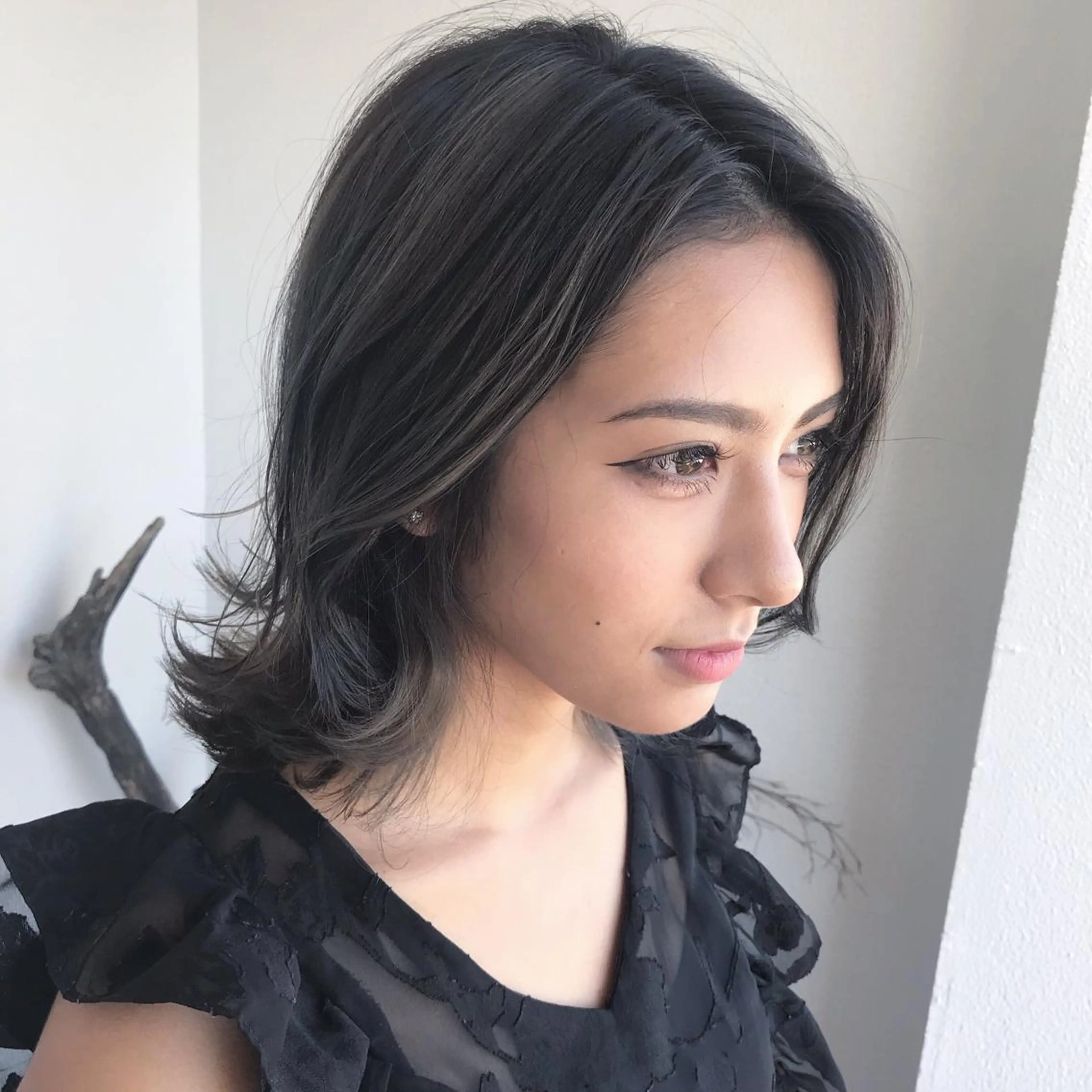 【大人気メニュー✨】極ツヤカラー＋似合せカット＋システムトリートメント☆  13842円→11550円の写真